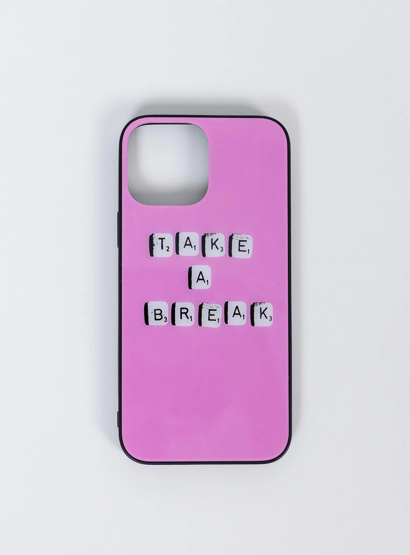 Take A Break iPhone Case Pink