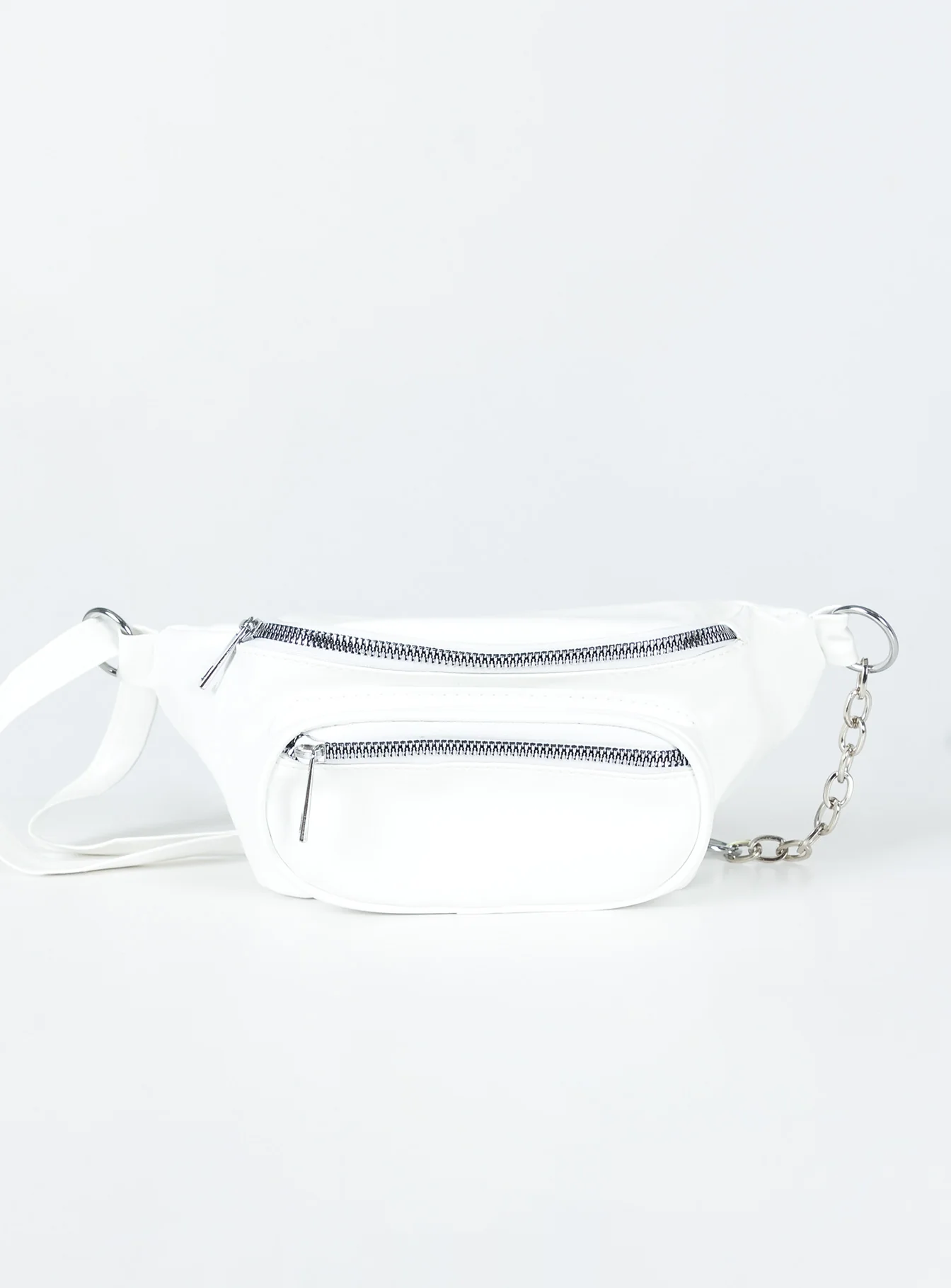 Backstage Crossbody Belt Bag White