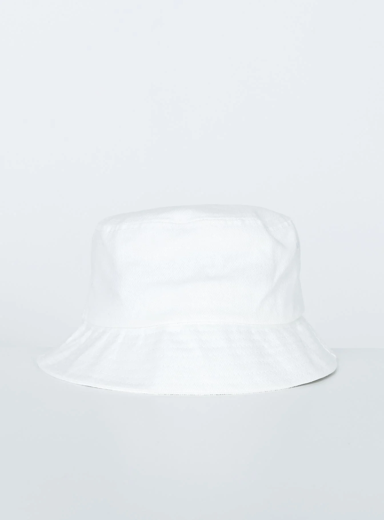 Canvas Bucket Hat White