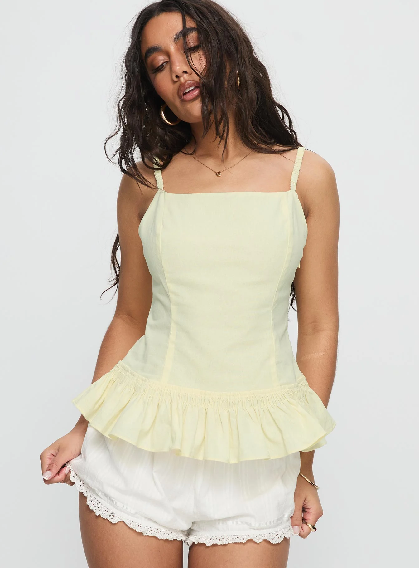 Mystery Of Love Frill Top Butter
