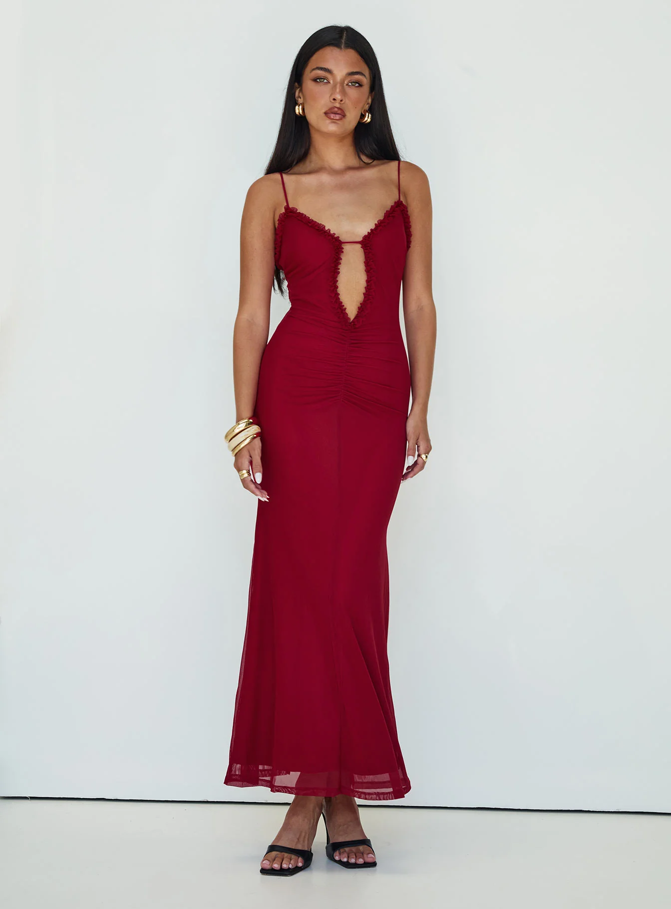 Capisce Maxi Dress Red Petite