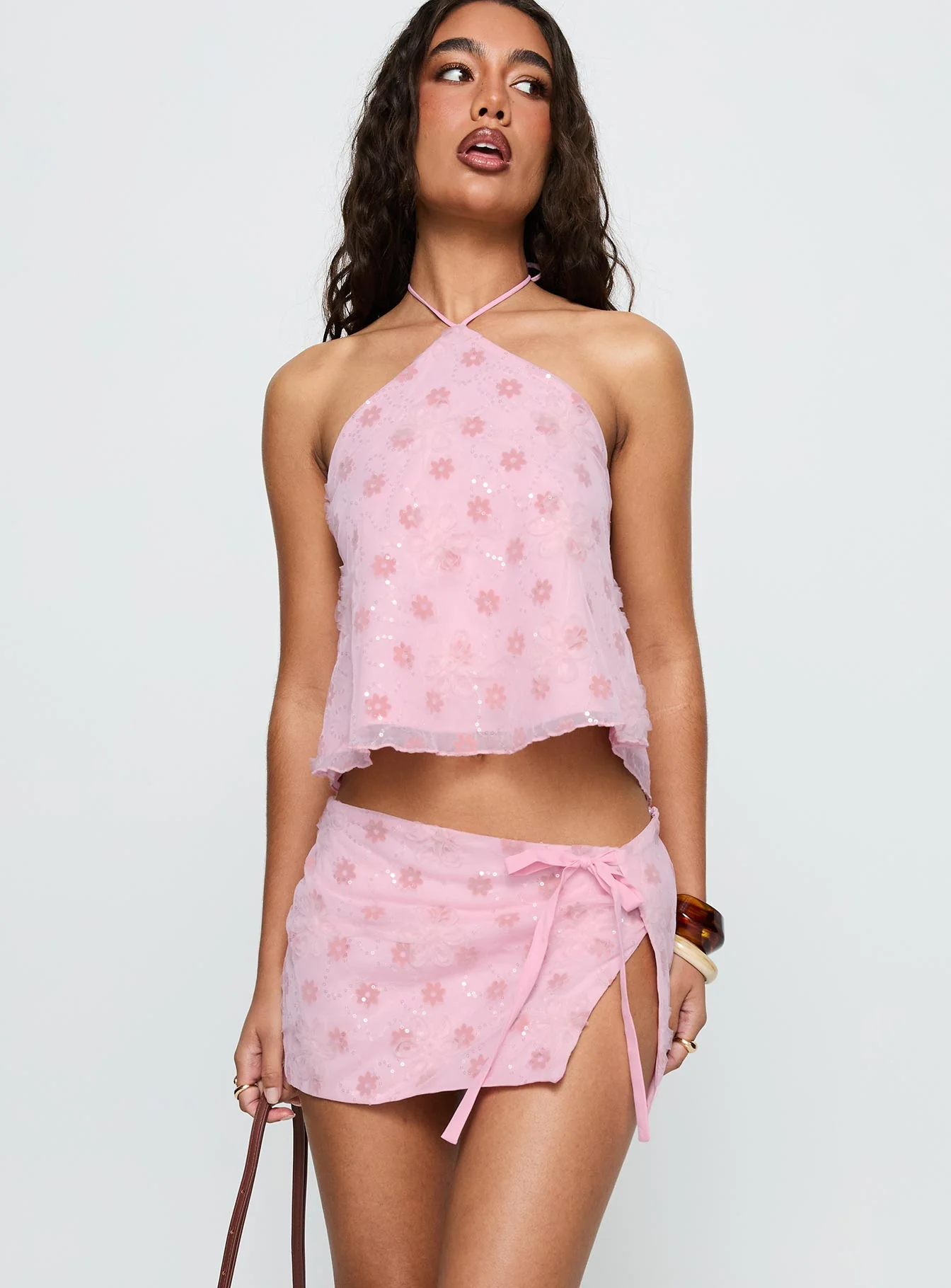 Remembering Mini Skirt Pink