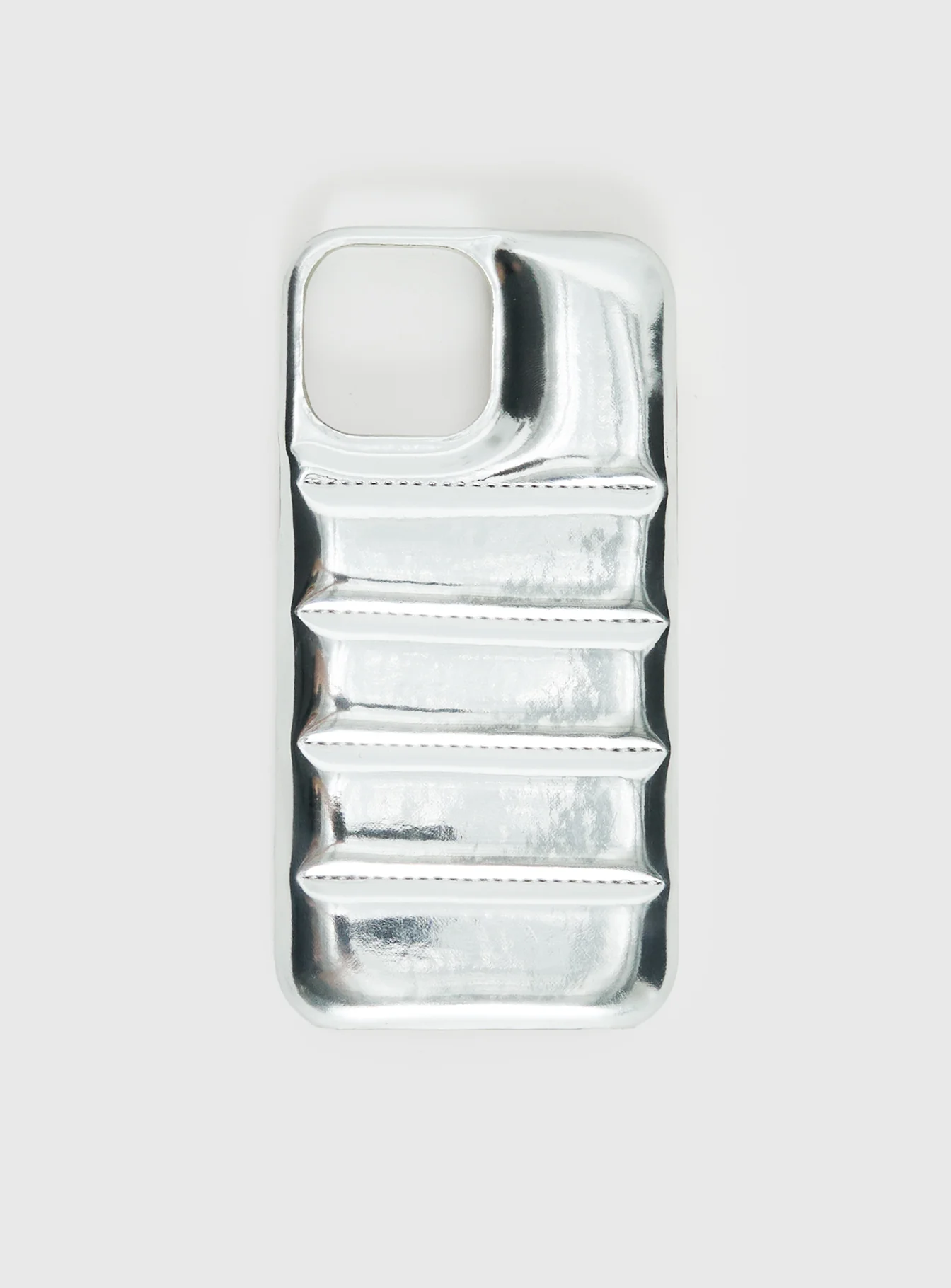 Perfect Harmony Puff iPhone Case Silver