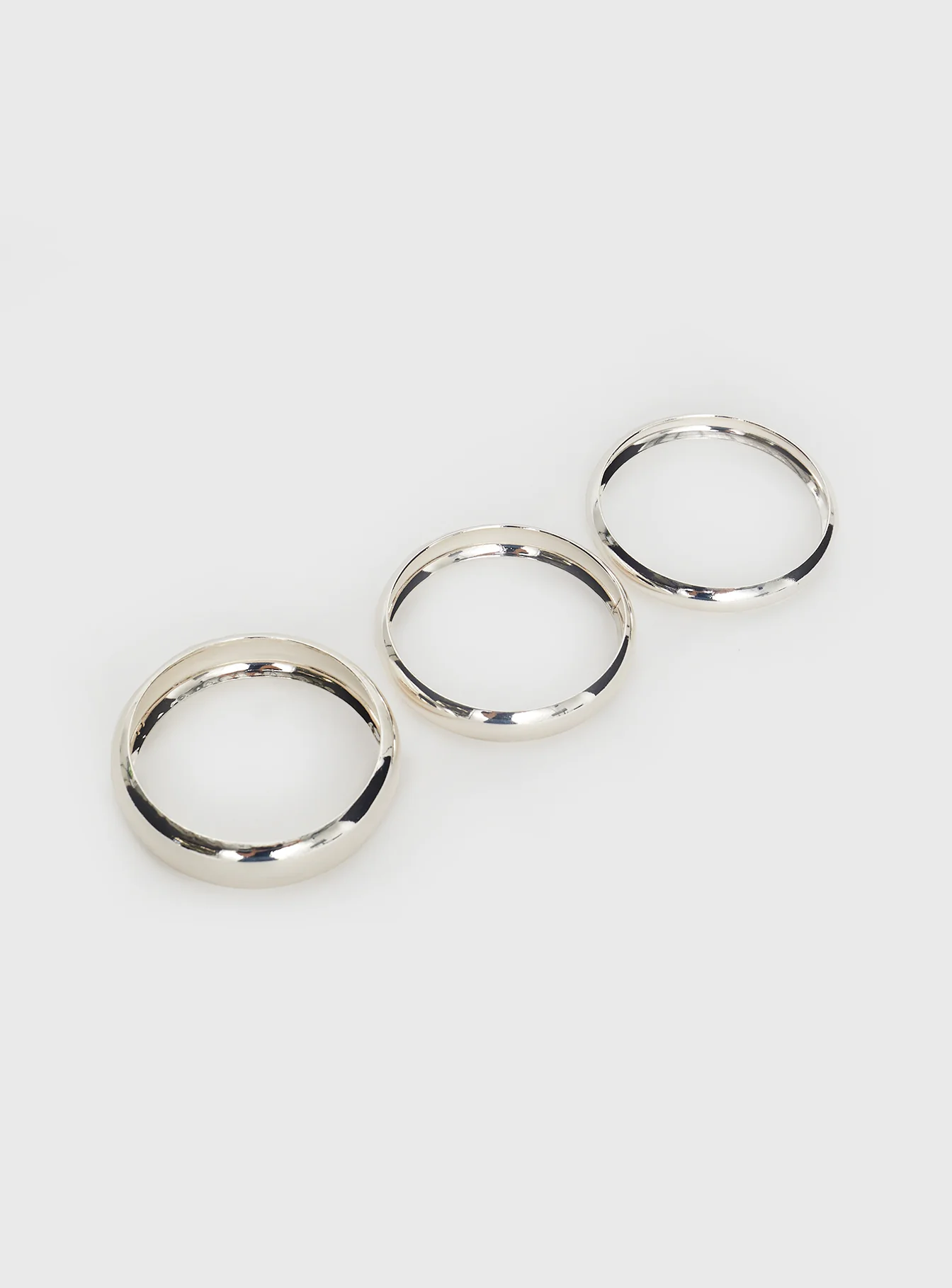 Farley Bangle Pack Silver