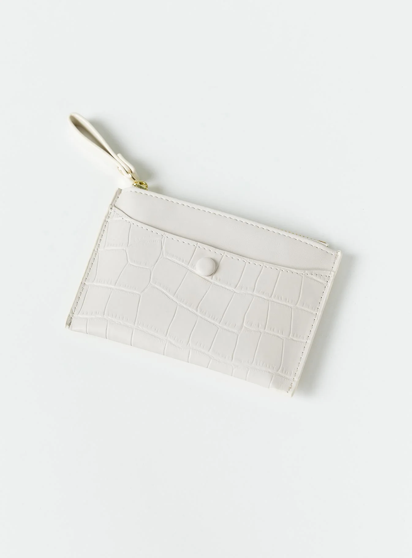 Keeping Track Wallet Cream