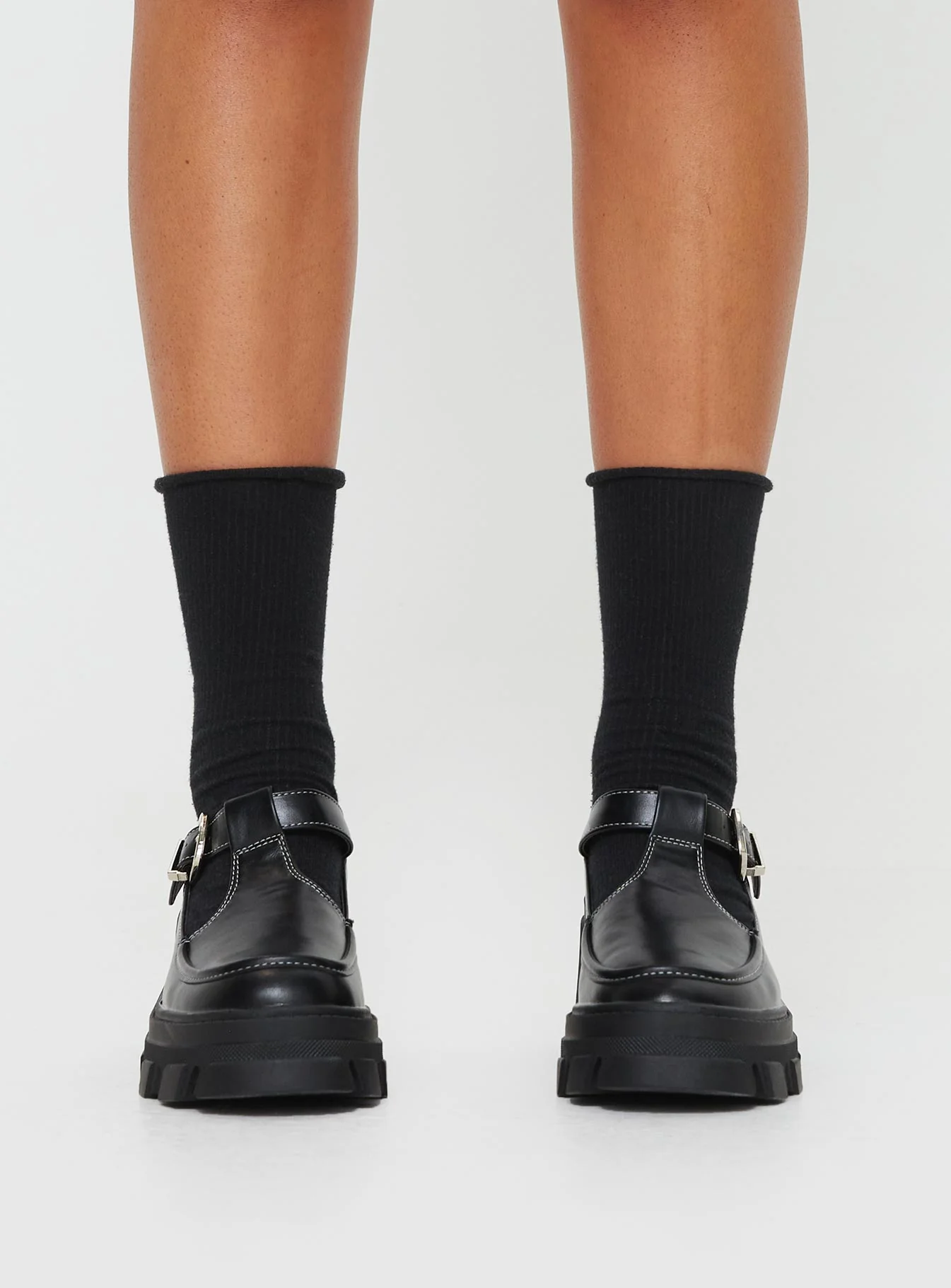 Entirely Mary Jane Heels Black