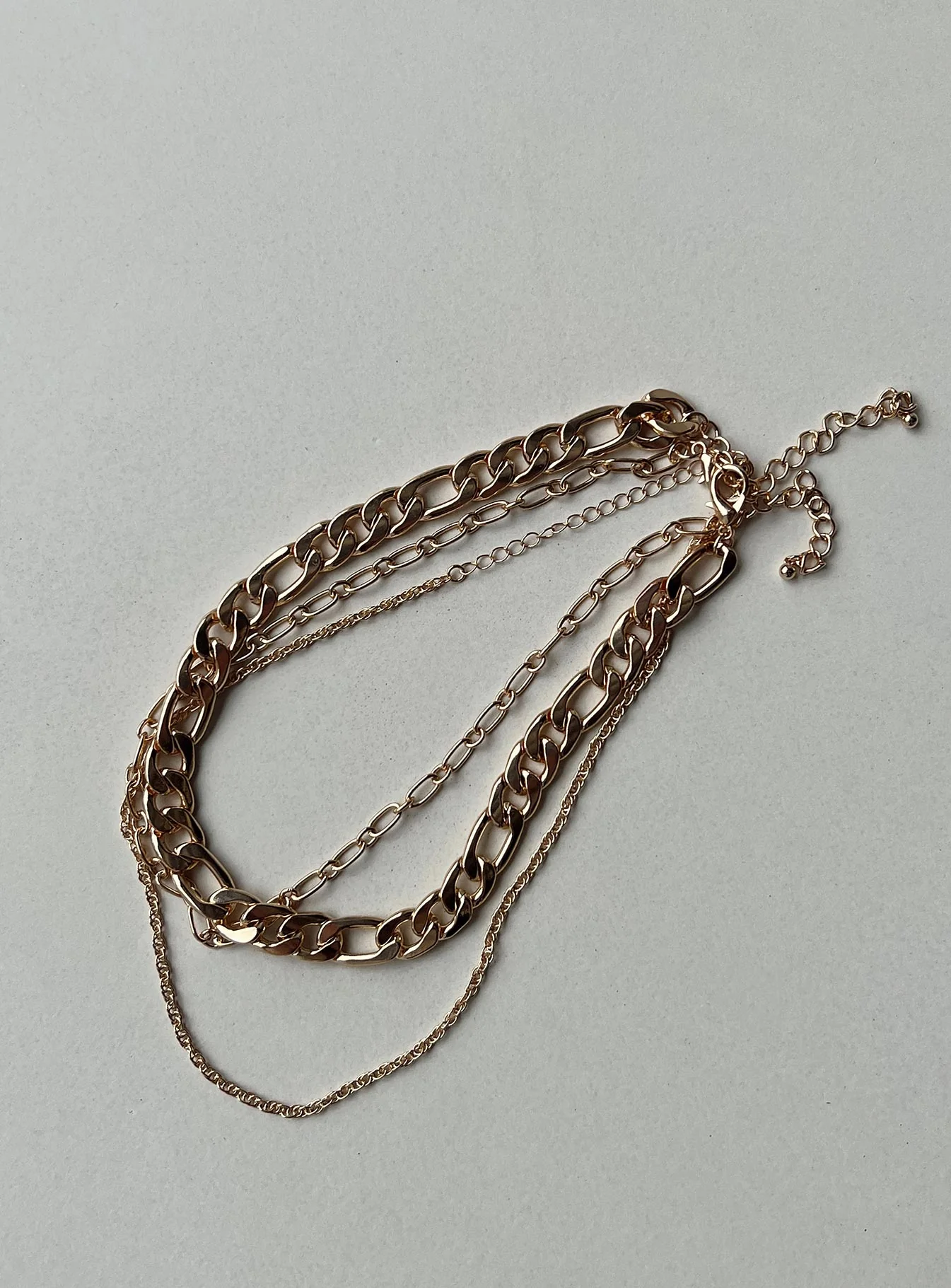 Trisha Necklace Set Gold