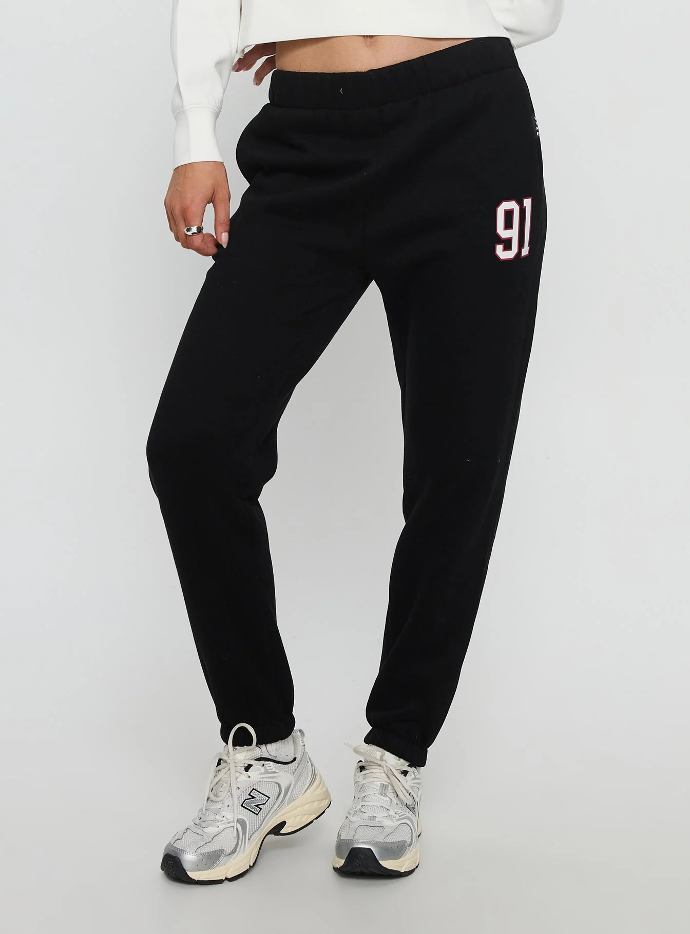 Stanford Basic Sweatpants Black