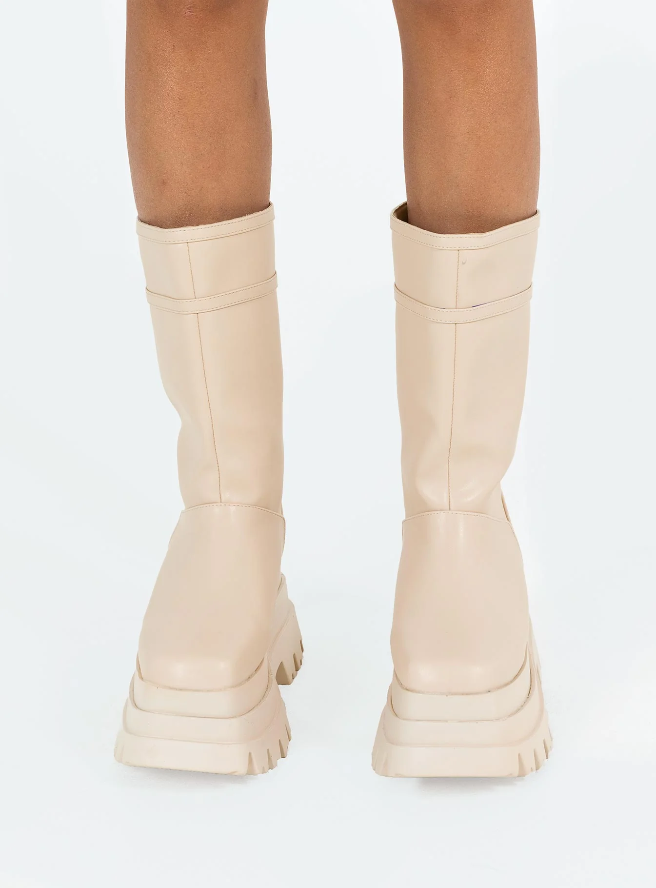 Sky High Boots Cream