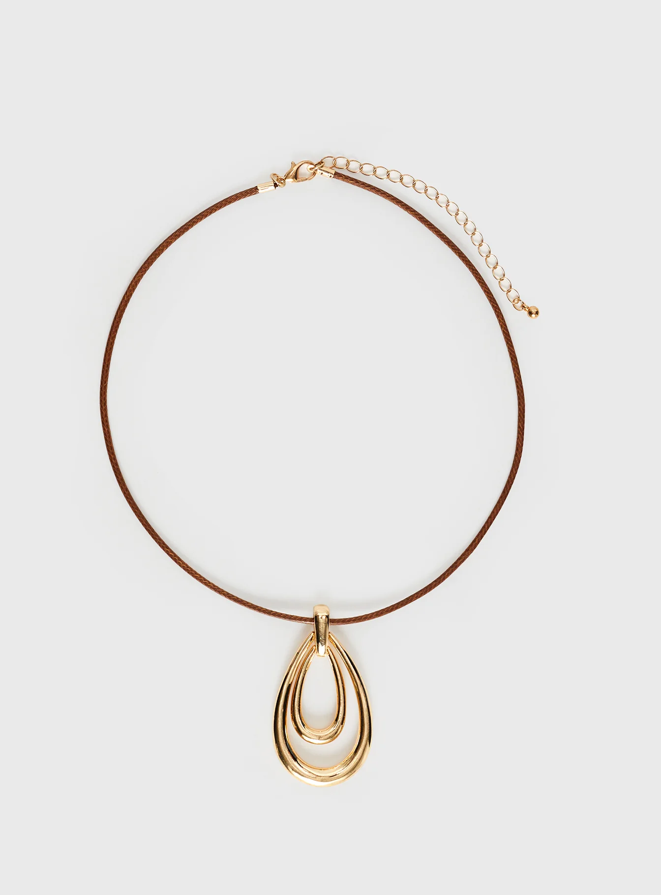 Neroli Necklace Gold / Brown