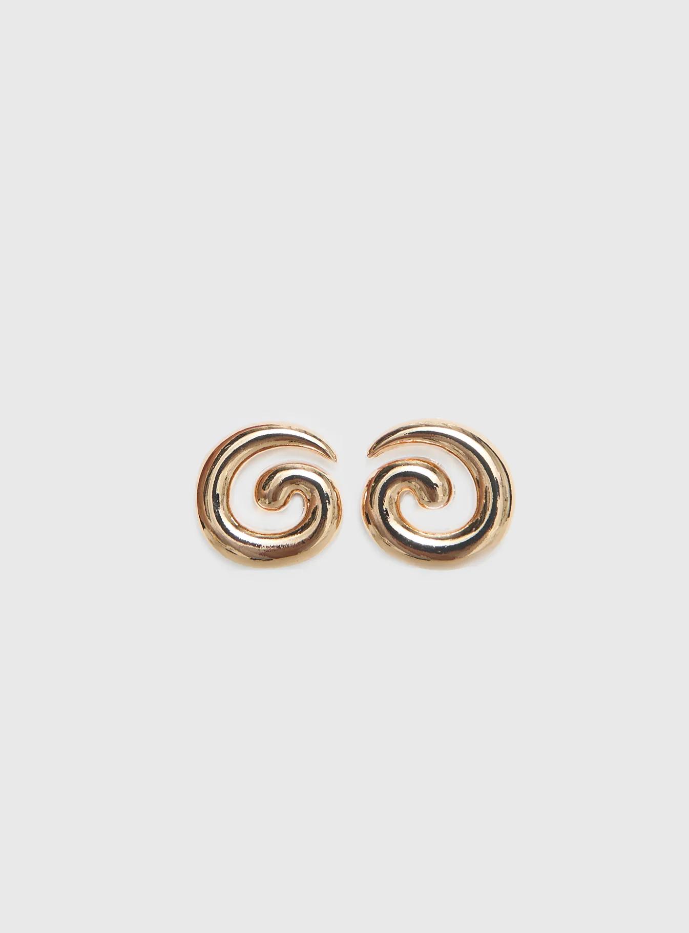 Sold On You Spiral Earrings Gold