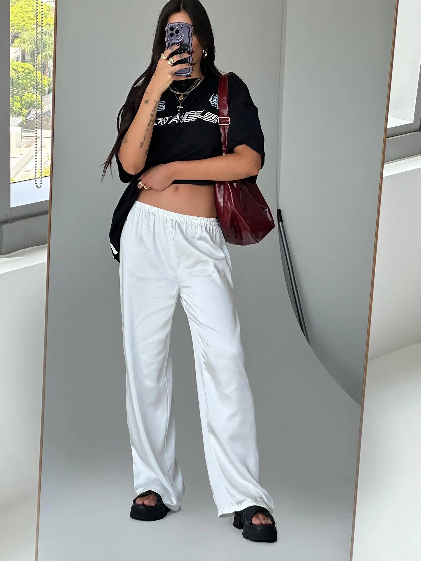 Nixie Pants White