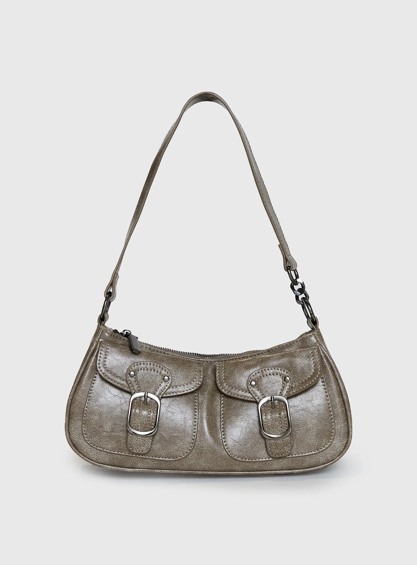 Jayalen Shoulder Bag Washed Grey