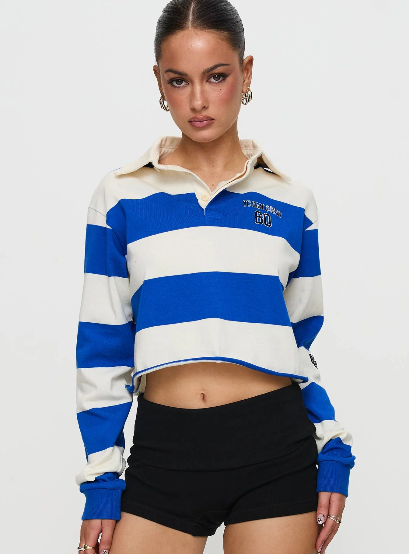 UCSD Rugby Polo Navy / White