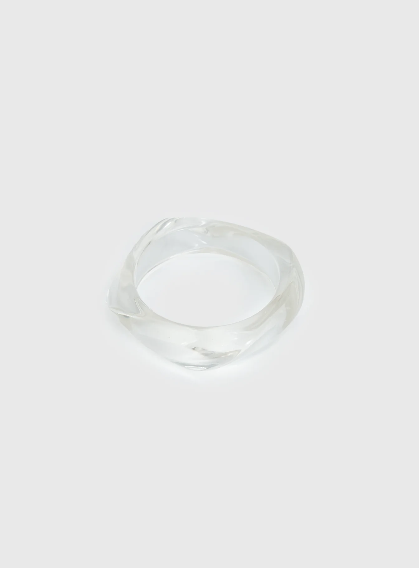 Whirl Resin Cuff Clear