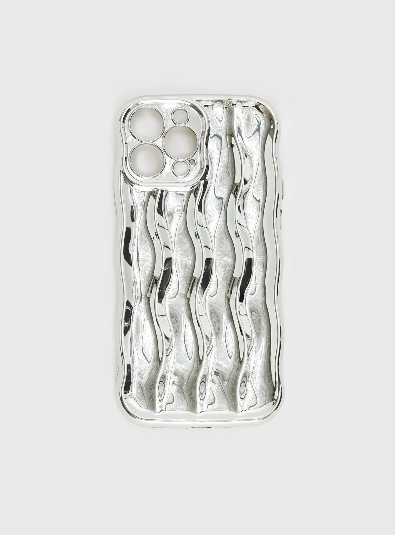 Keep Talking iPhone Case Silver