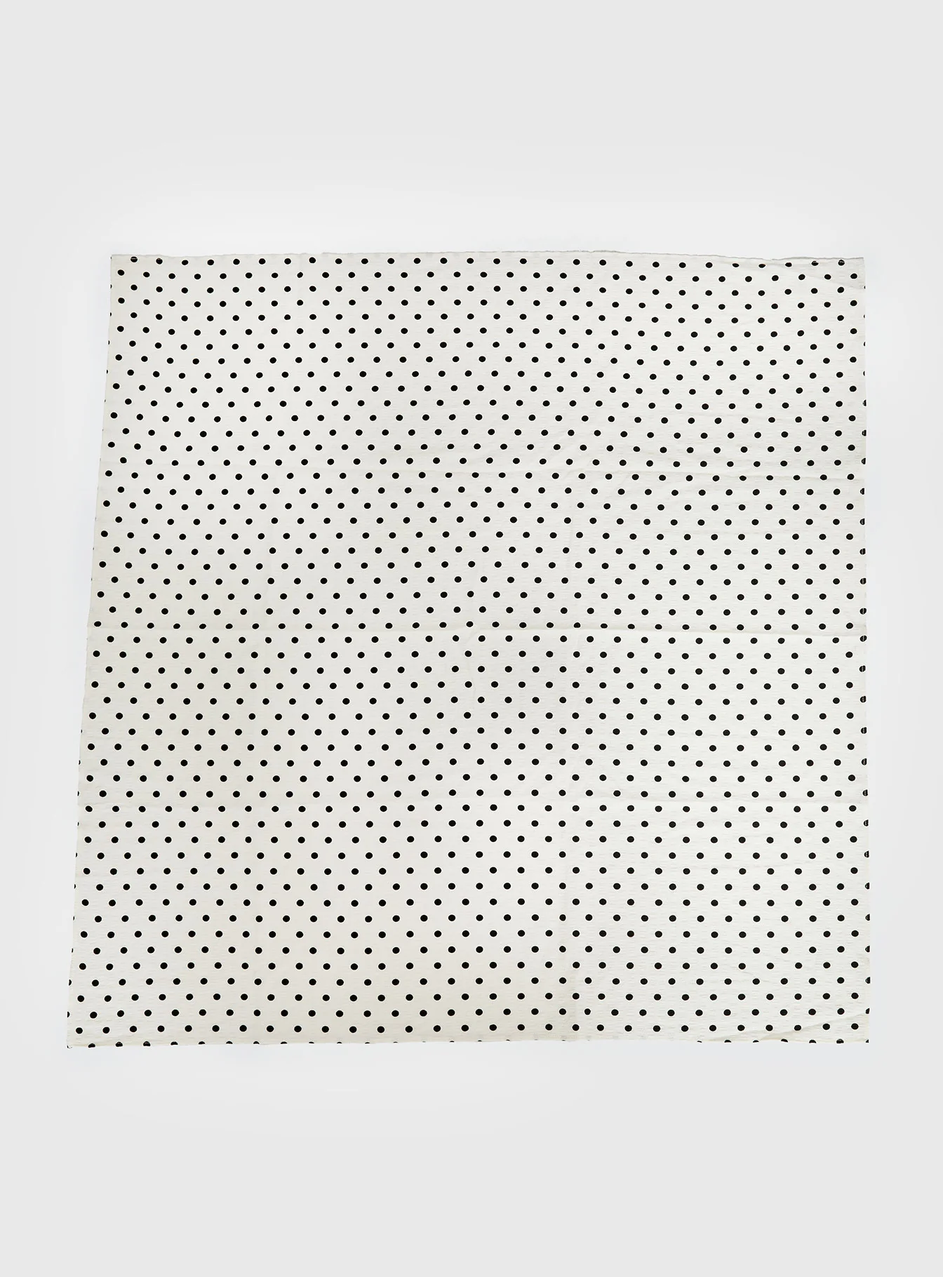 Nellie Scarf Cream Polka