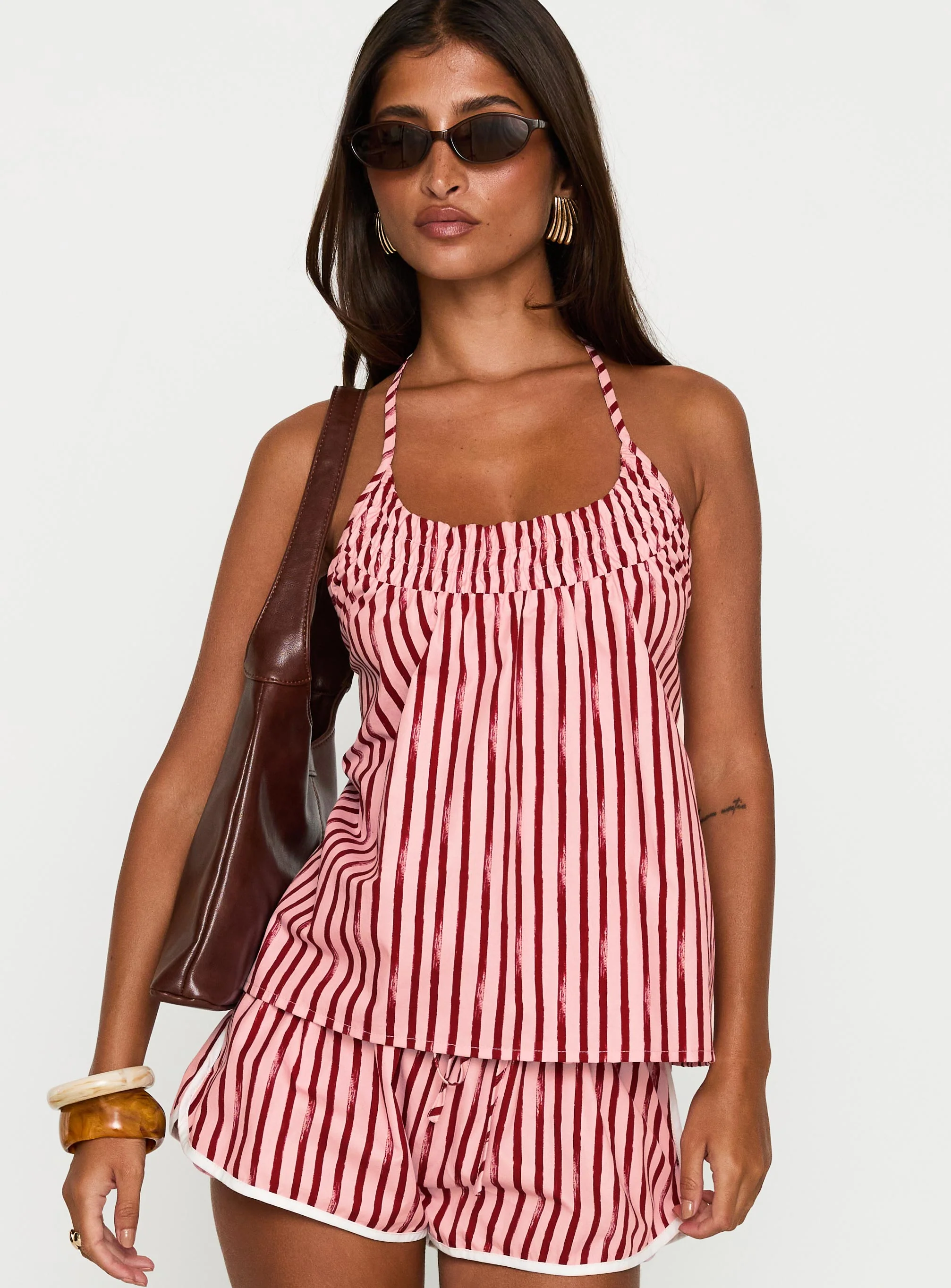 Your Everything Top Pink Stripe