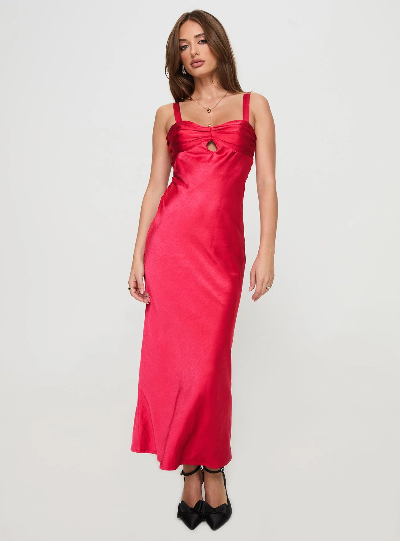 Joane Maxi Dress Red