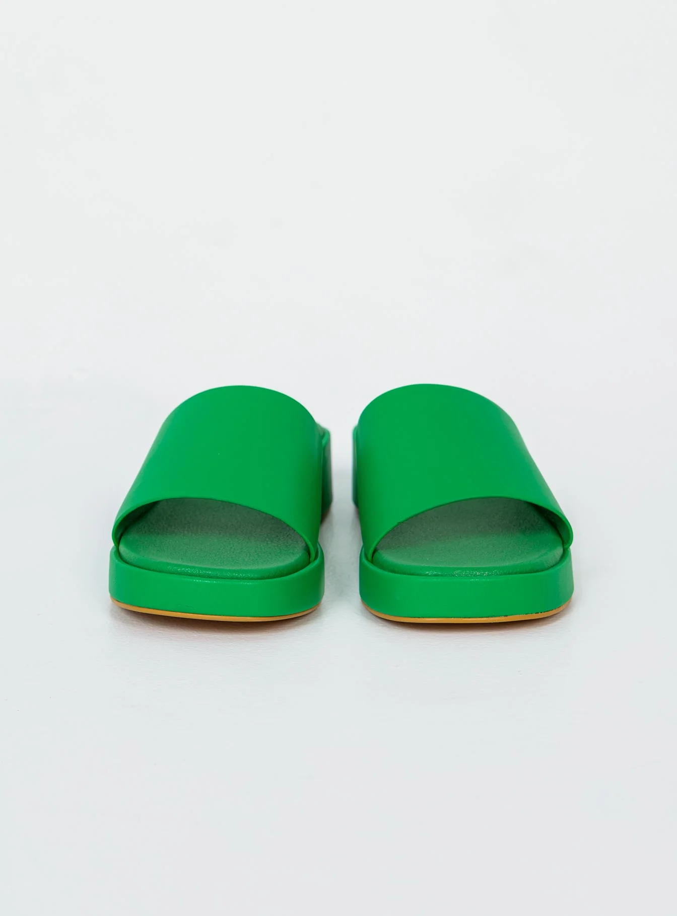 Delia Sandals Primary Green
