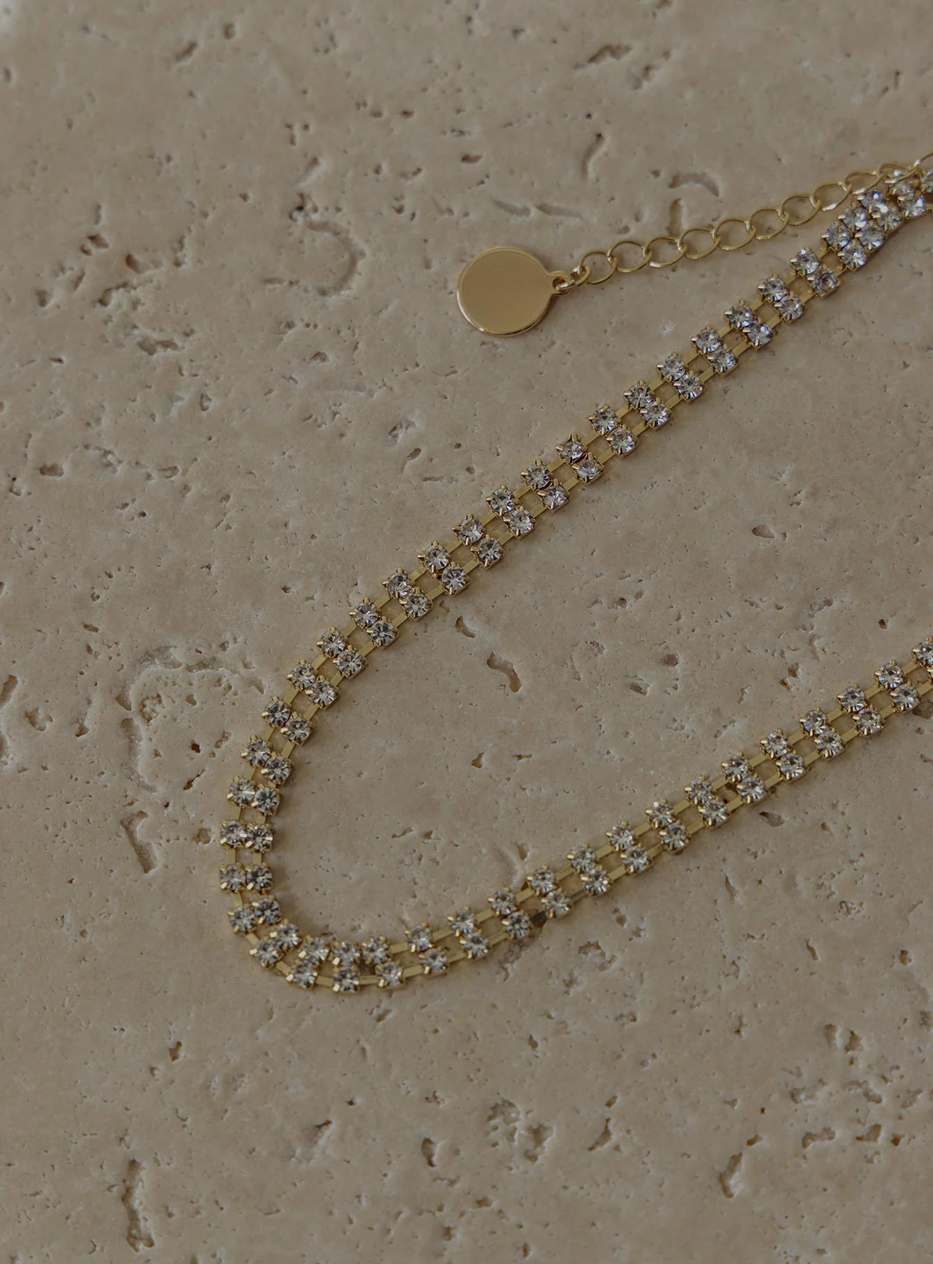 Galt Necklace Gold / Clear Eco