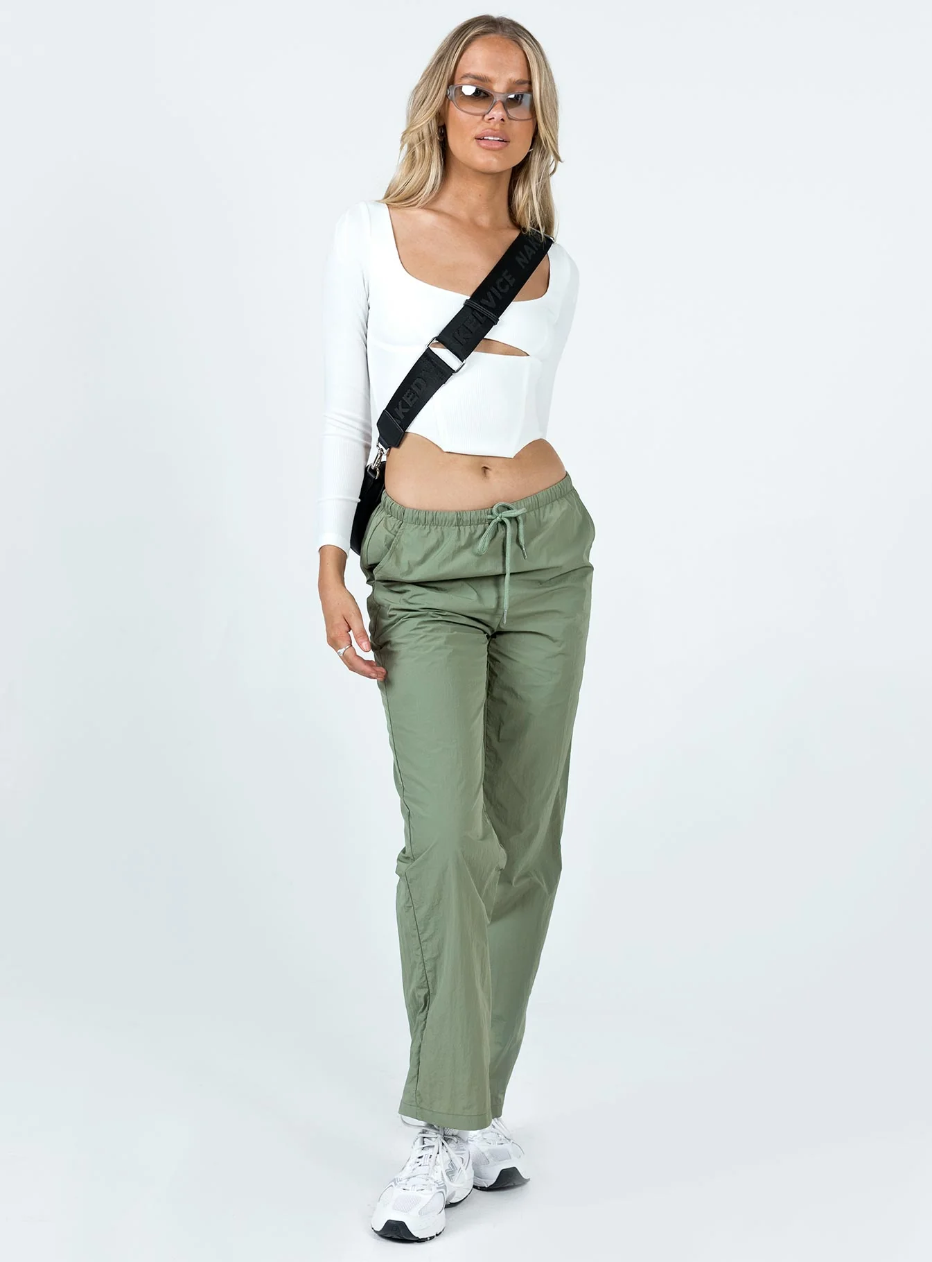 Darlington Parachute Pants Khaki