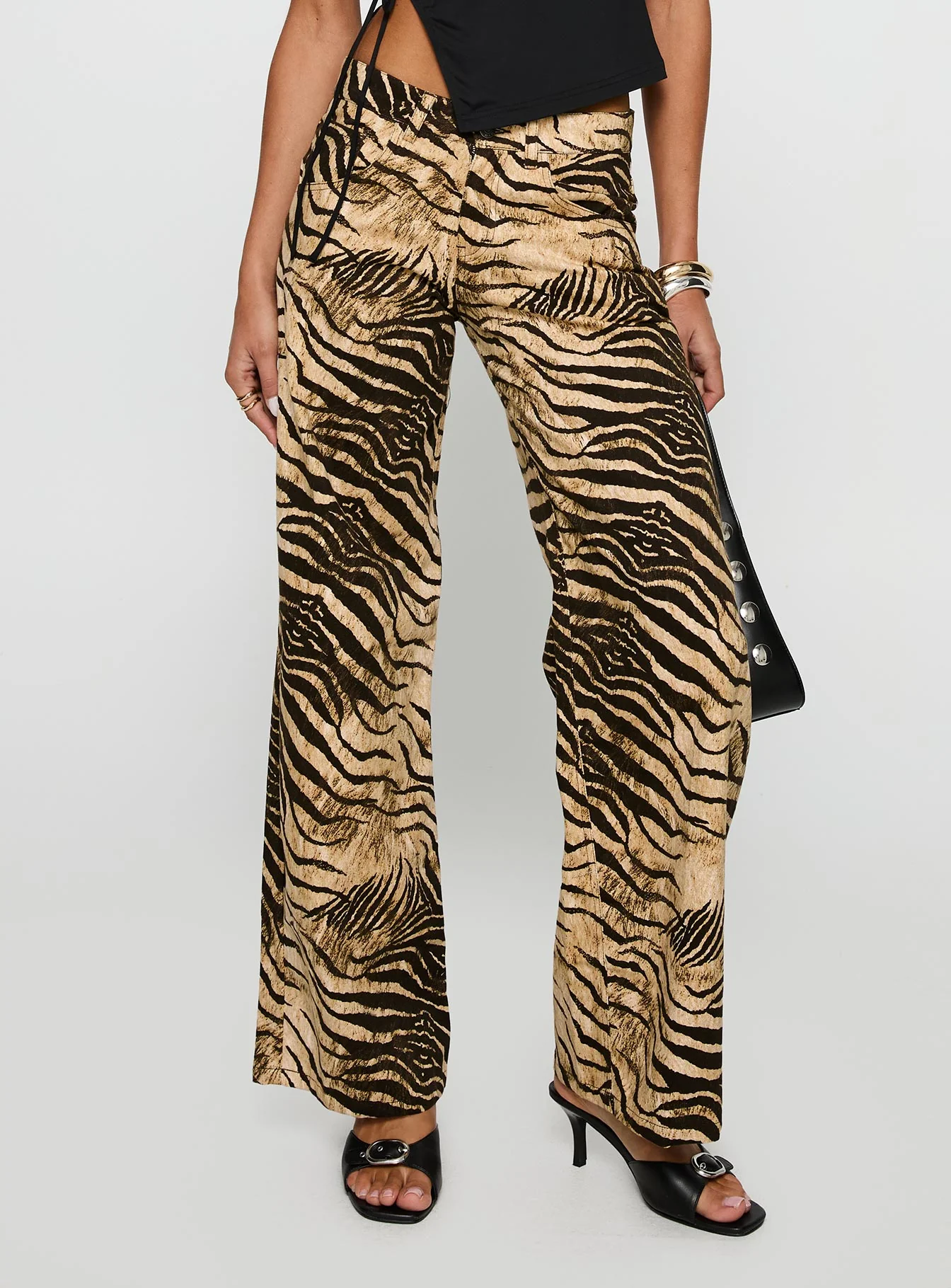 Low Rise Roomy Pants Multi