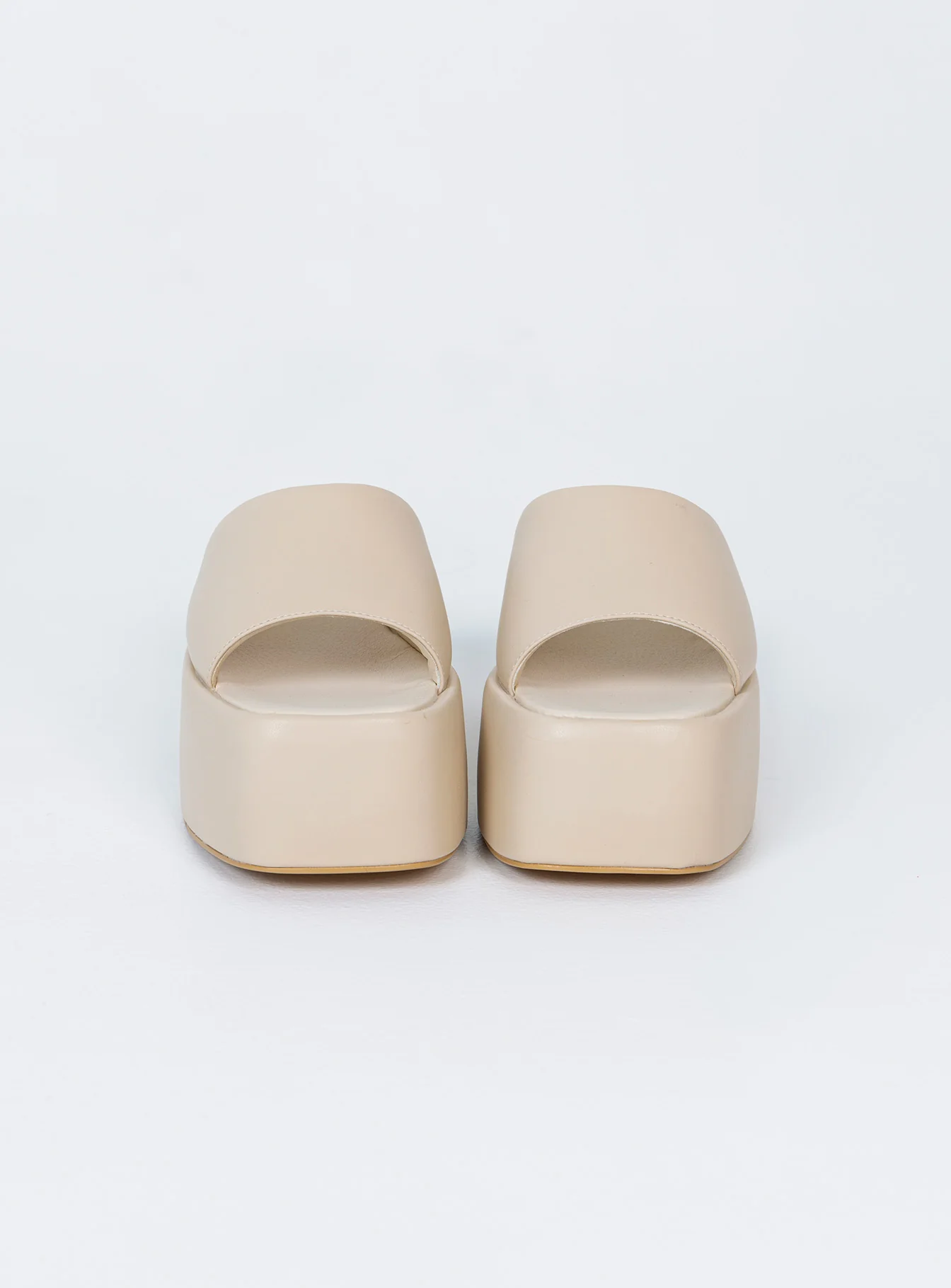 Zimmer Platform Sandals Cream