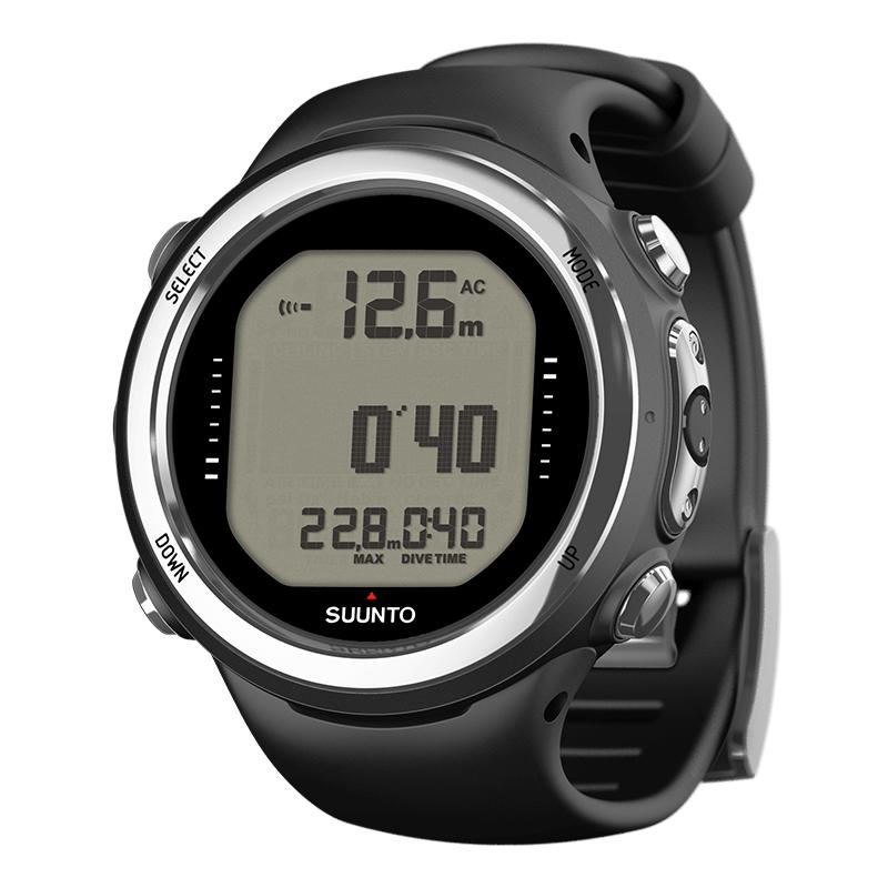 Suunto D4i Novo Black - USB cable and extension strap sold separately