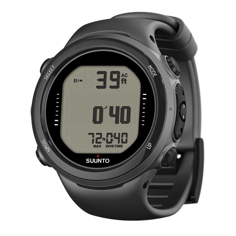 Suunto D4i Novo Black - USB cable and extension strap sold separately