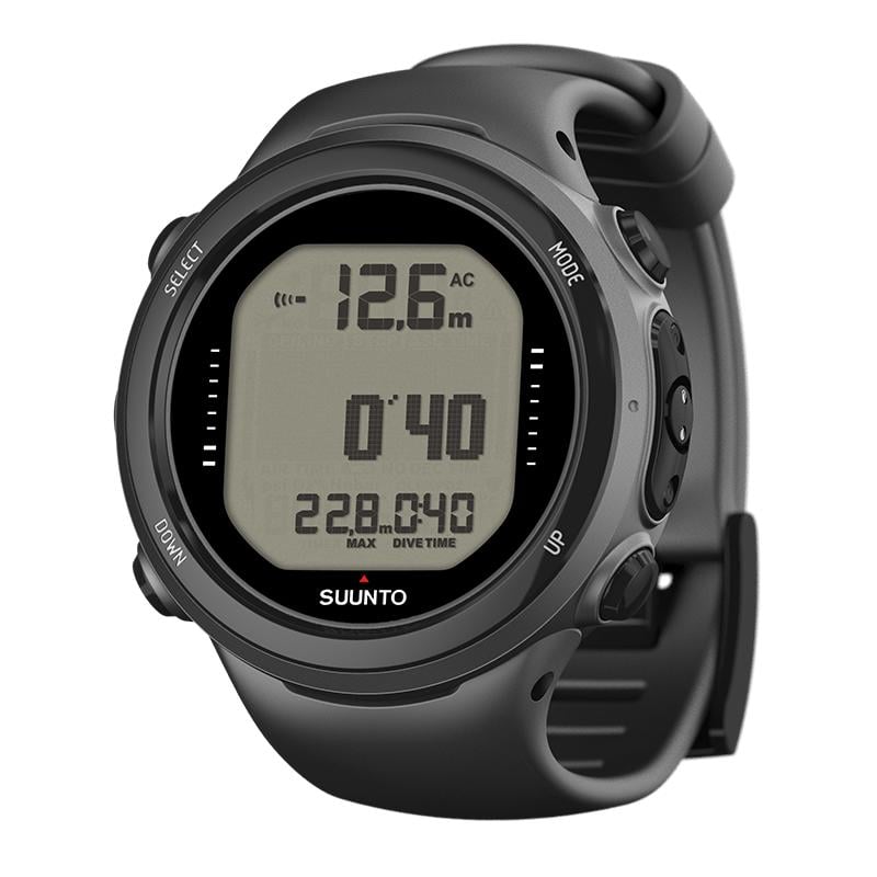 Suunto D4i Novo Black - USB cable and extension strap sold separately