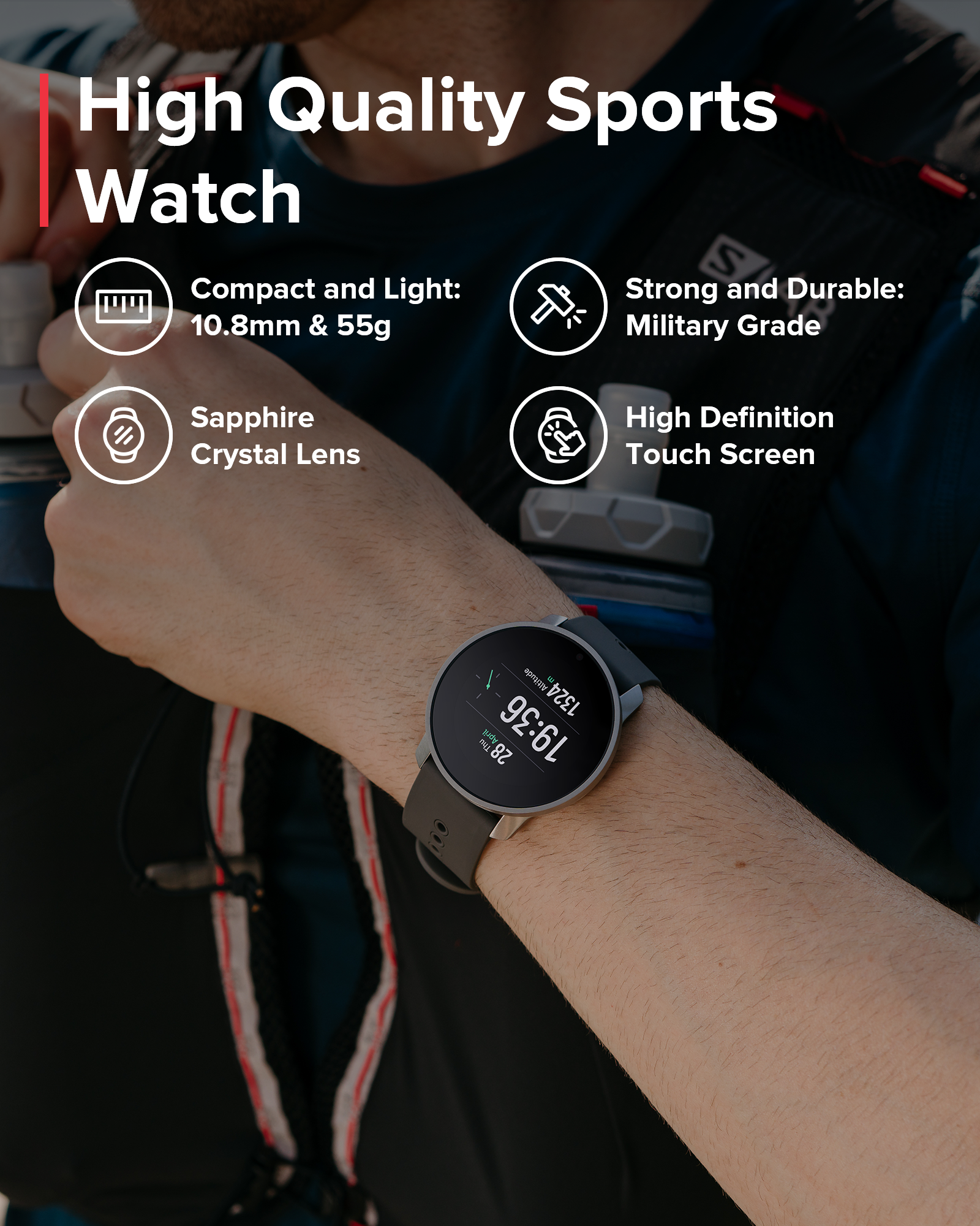 Suunto 9 Peak Pro Titanium Slate