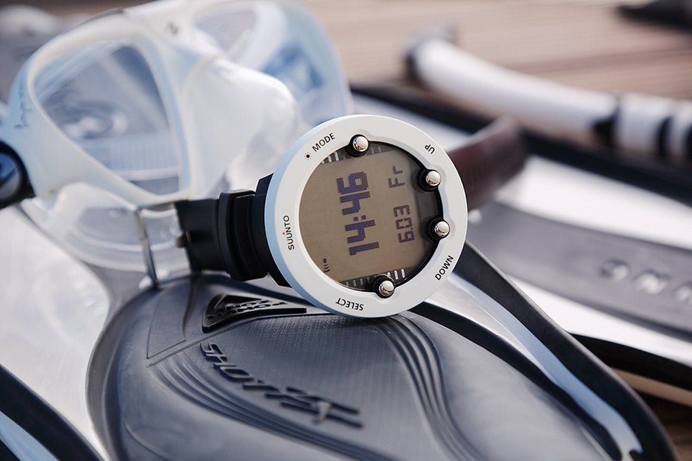 Suunto Vyper Novo White - USB cable, Bungee and rubber boot sold separately