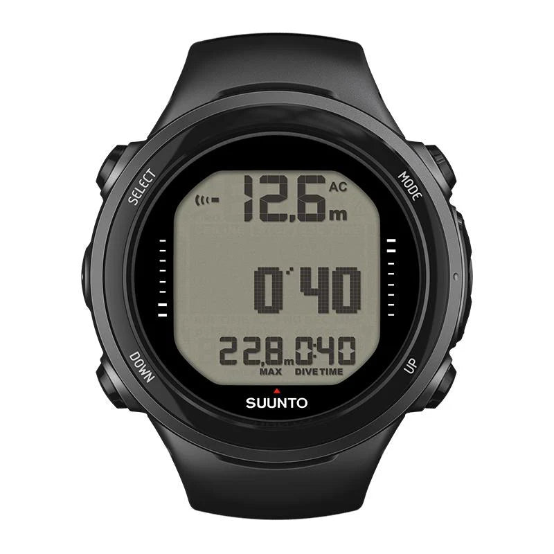 Suunto D4i Novo Black - USB cable and extension strap sold separately