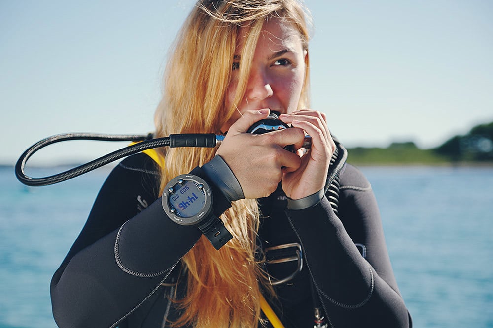 Suunto Vyper Novo White - USB cable, Bungee and rubber boot sold separately