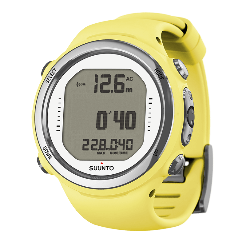Suunto D4i Novo Black - USB cable and extension strap sold separately