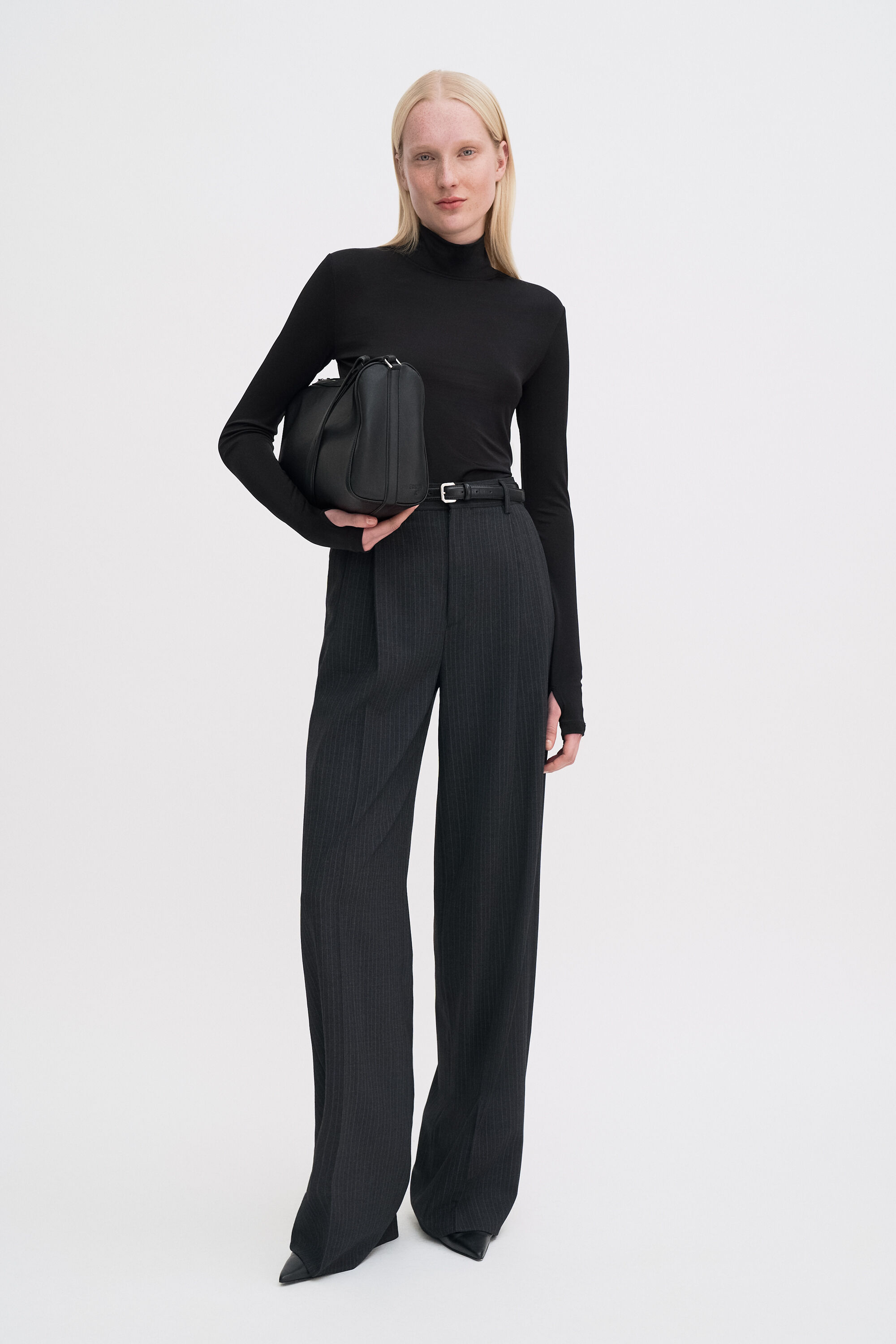 Darcey Pinstripe Trousers