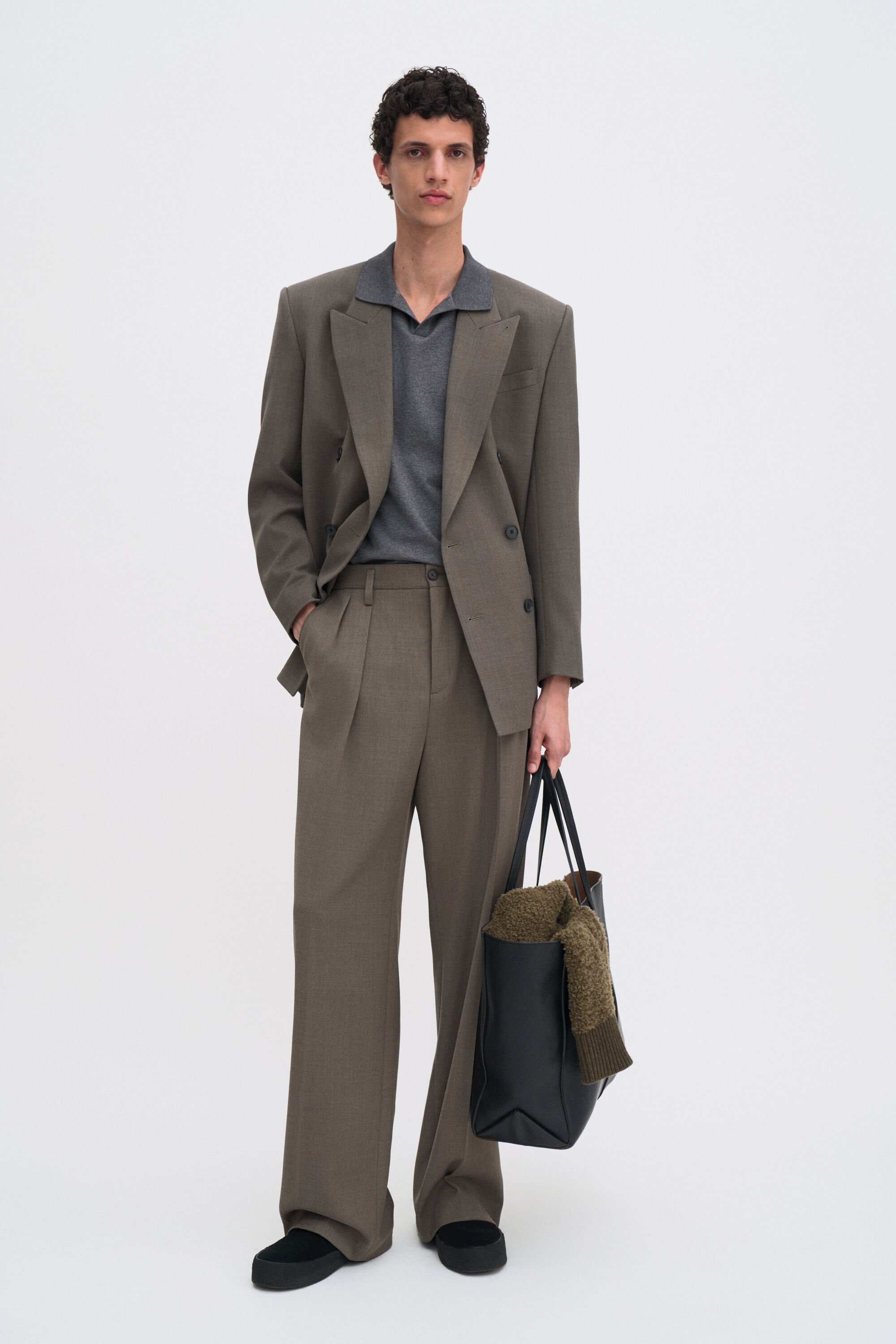 Stretch Cotton Polo T-Shirt