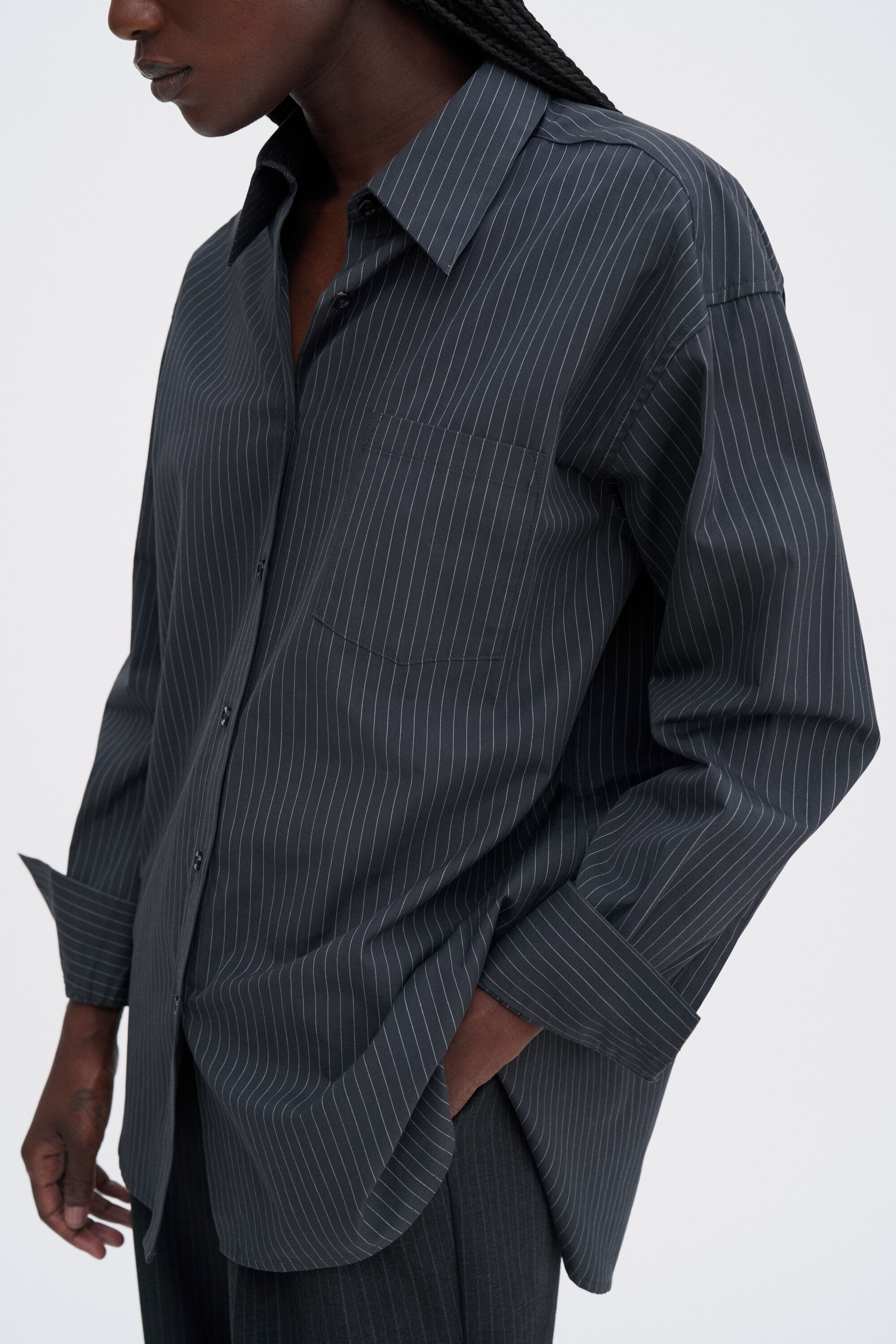 Sammy Pinstripe Shirt