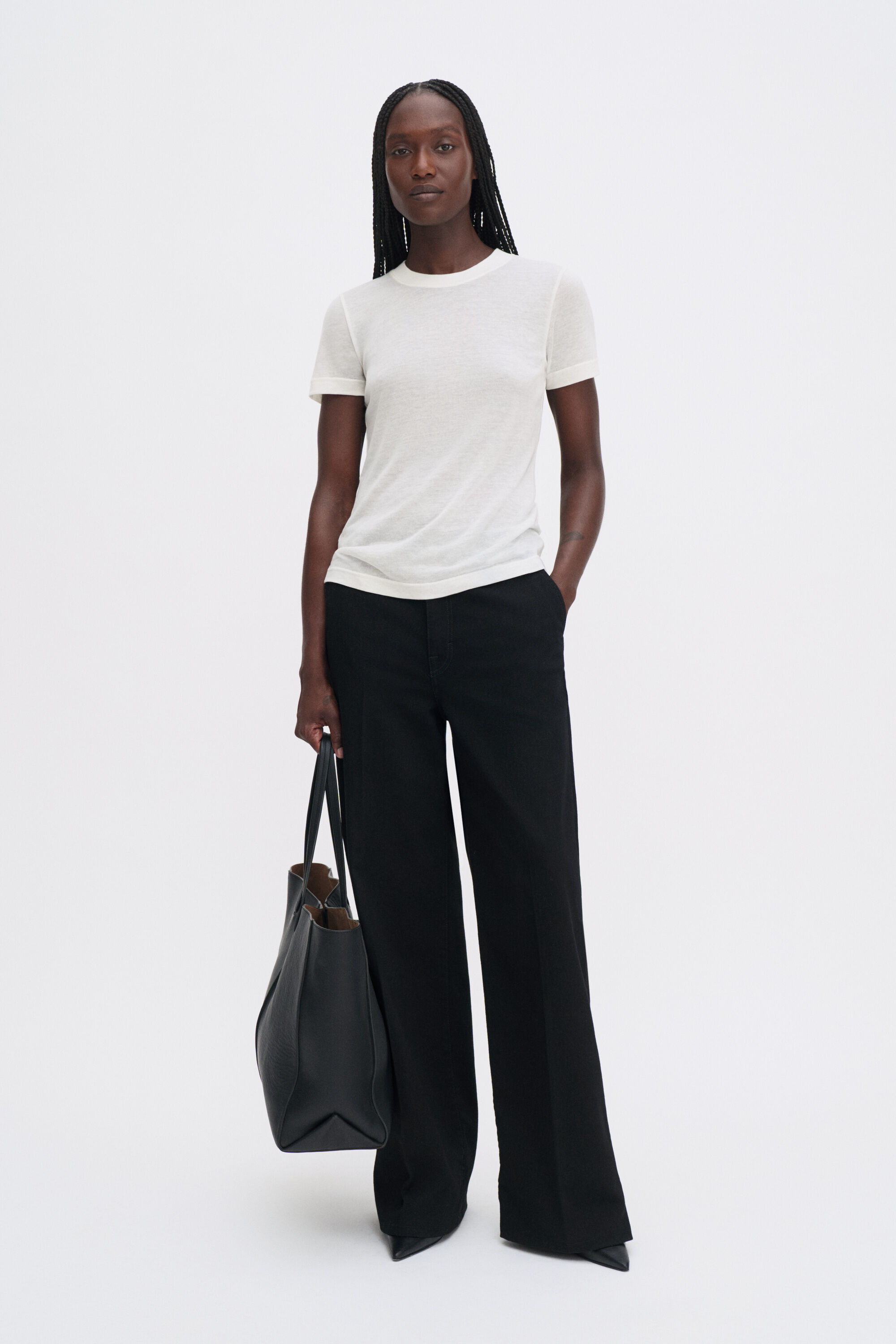 Lyocell Cashmere Tee