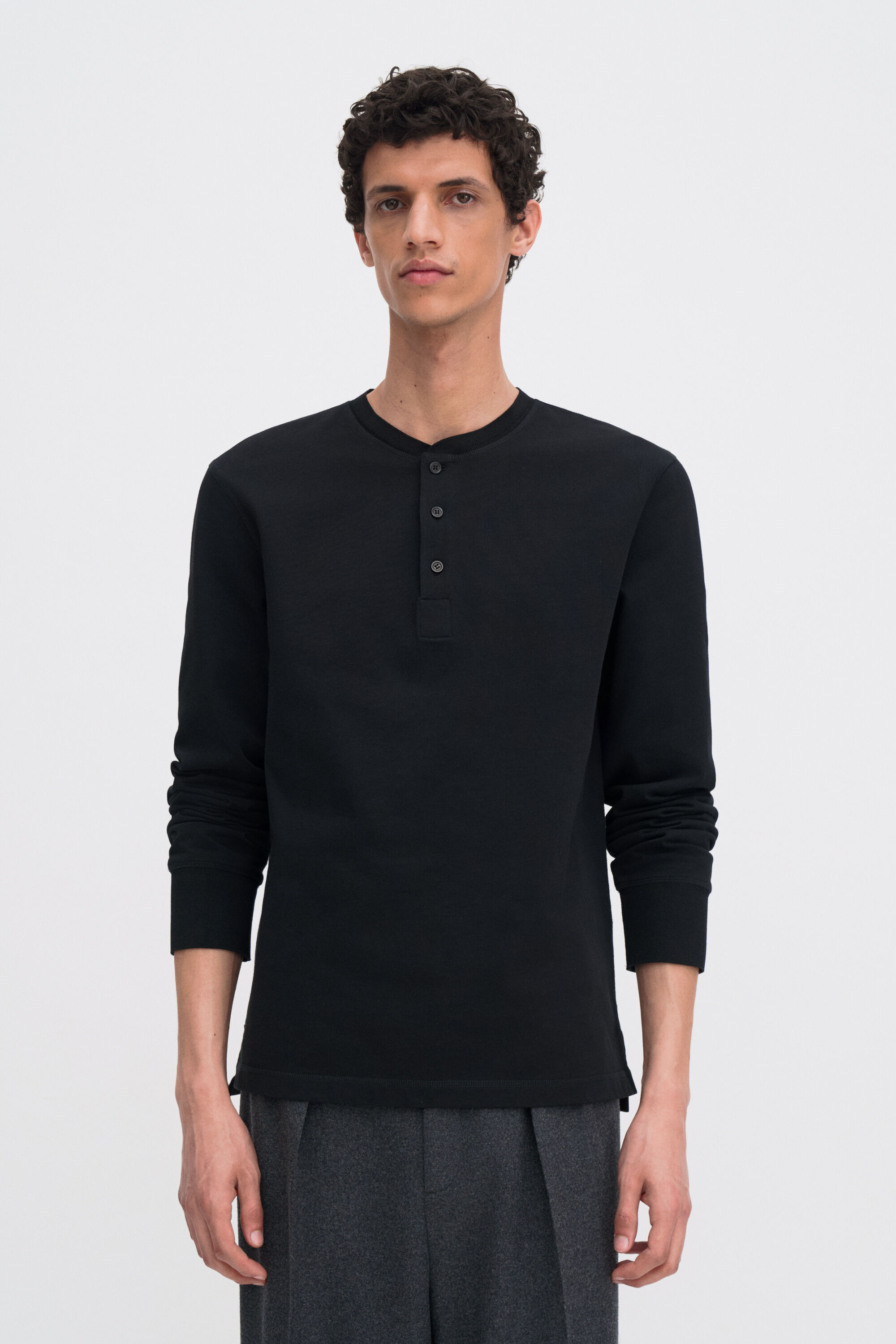 Heavy Cotton Henley