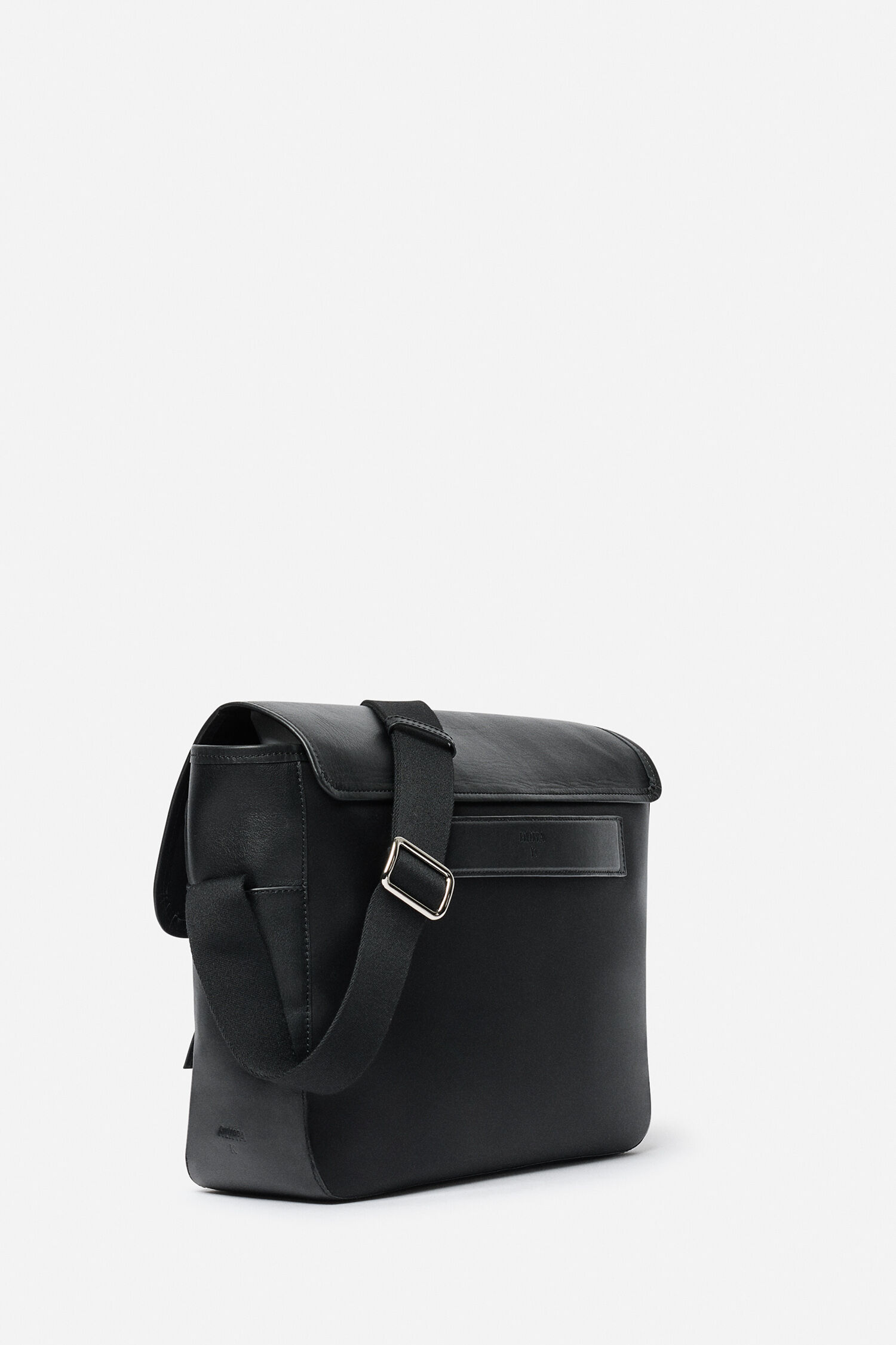 Nylon Gabardine Messenger Bag