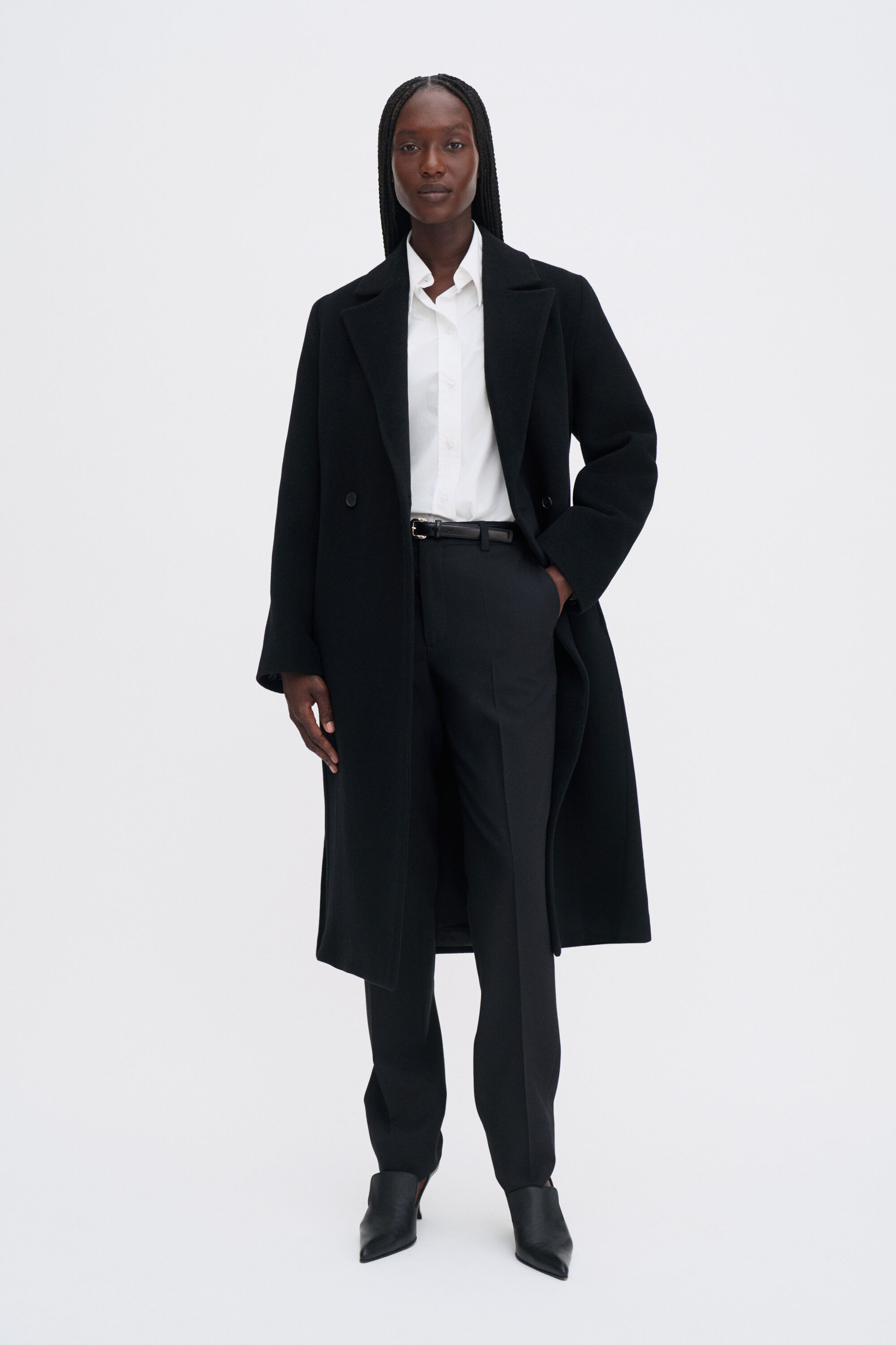 Charlotte Wool Belted Coat