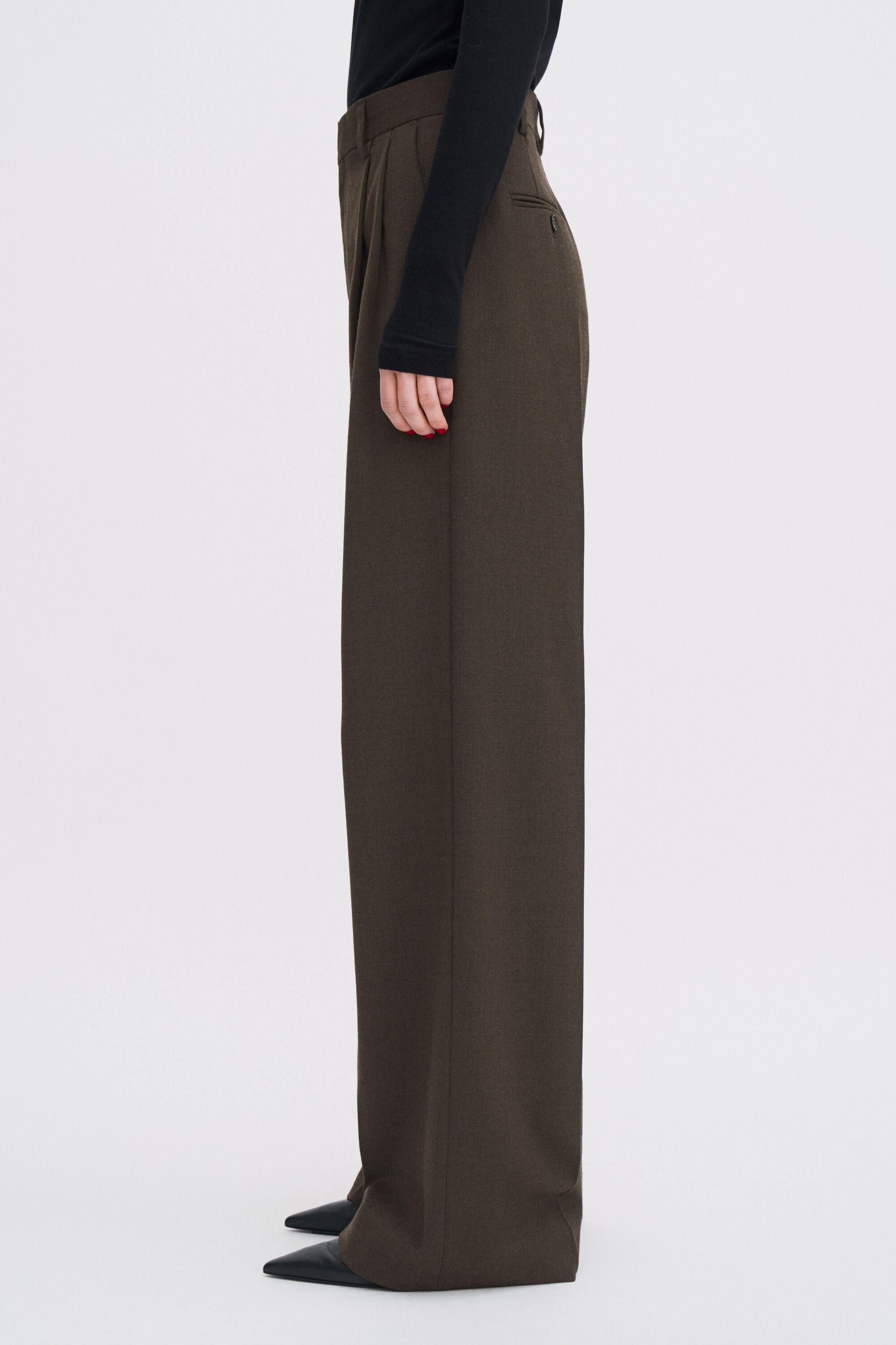 Darcey Wool Trousers