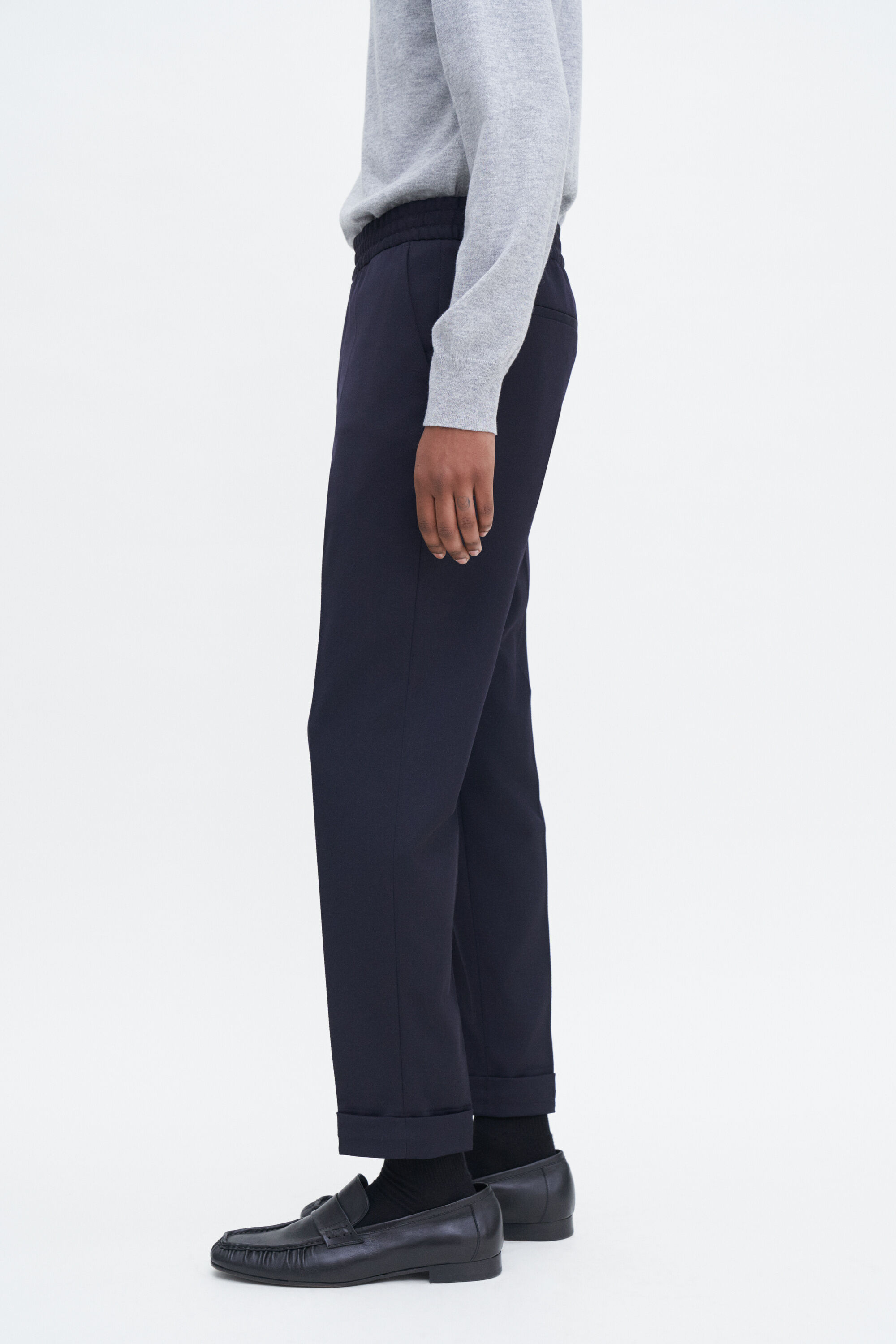 Terry Cropped Trousers