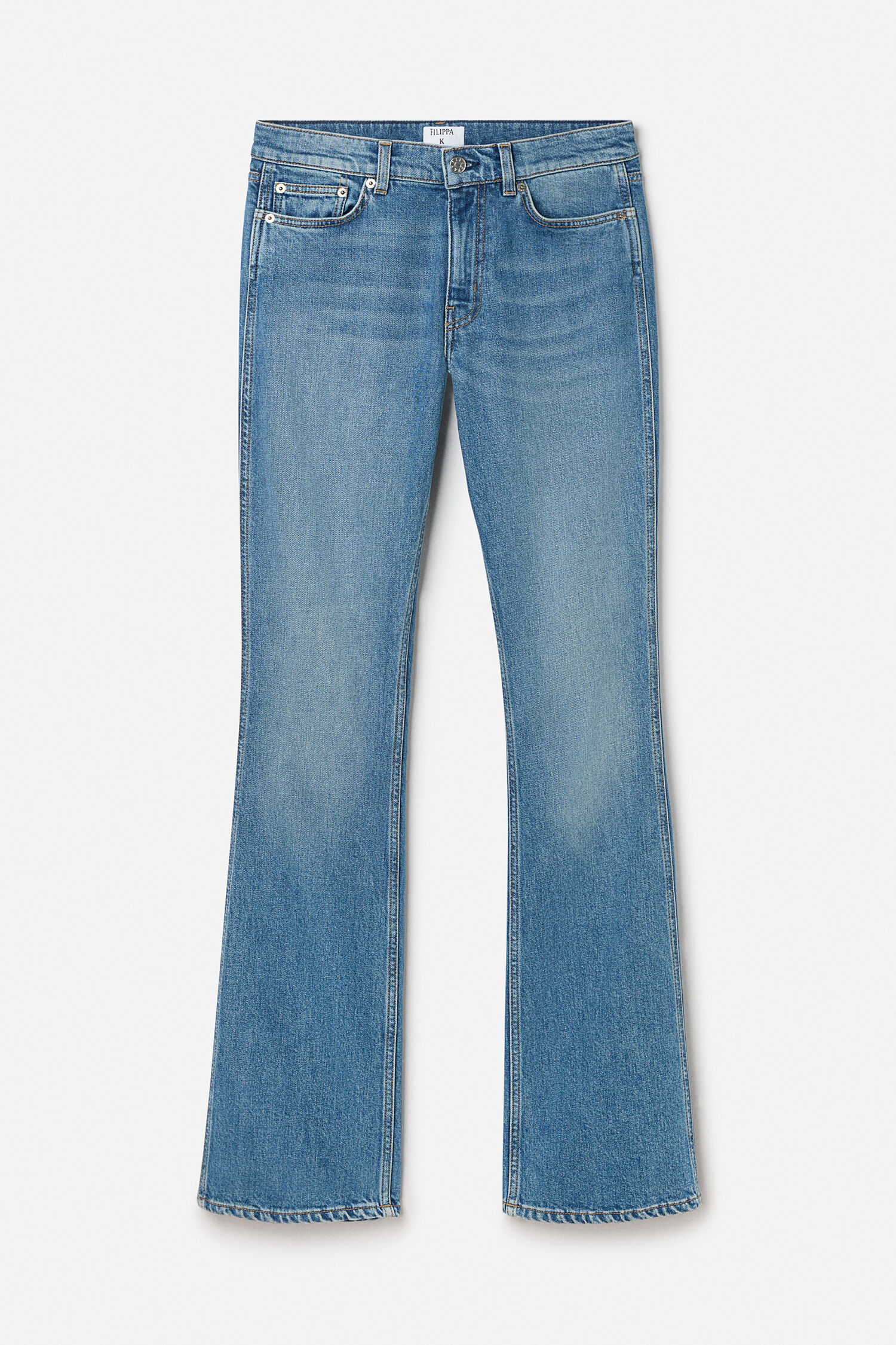 Stacked Bootcut Jeans