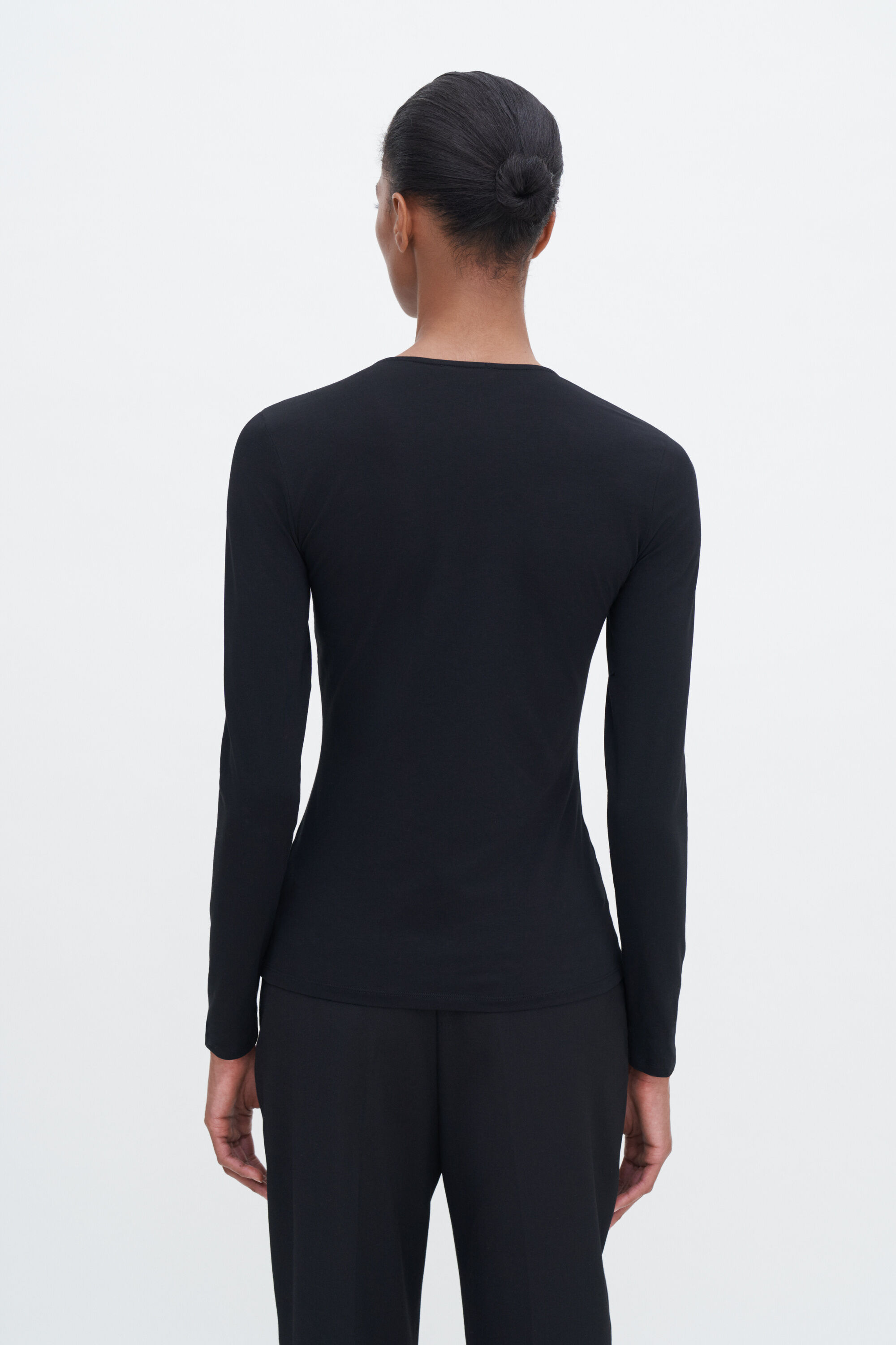 Cotton Stretch Long Sleeve