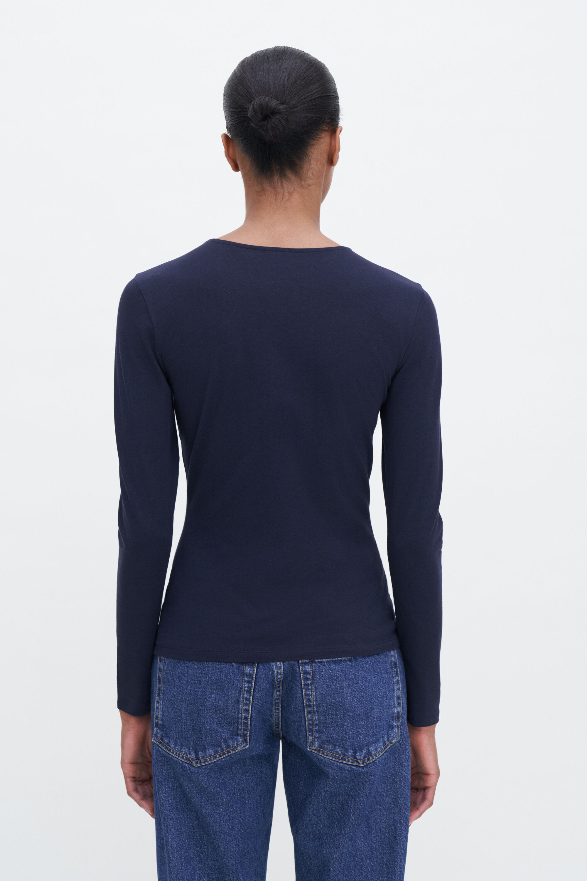 Cotton Stretch Long Sleeve