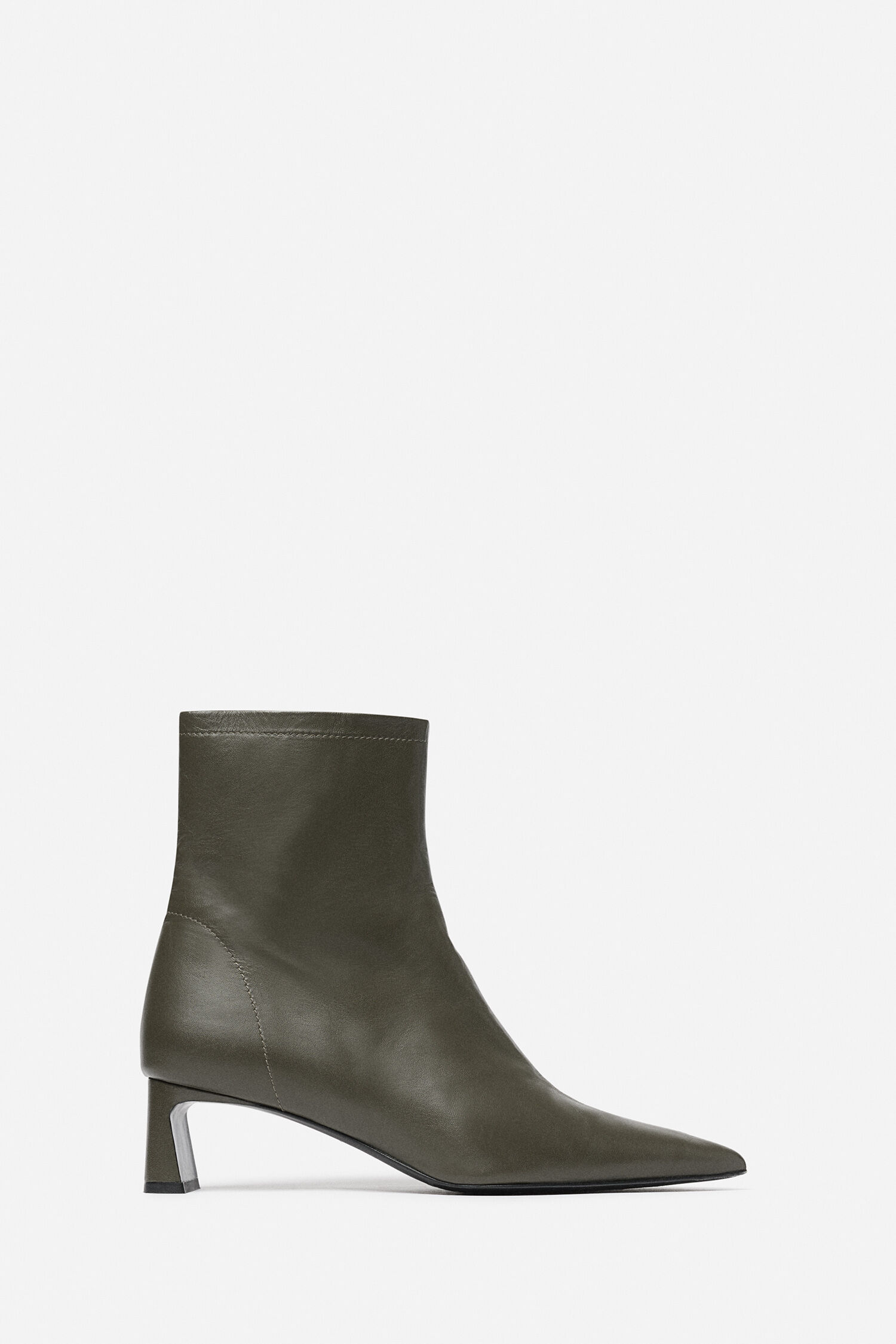 Kitten Heel Ankle Bootie