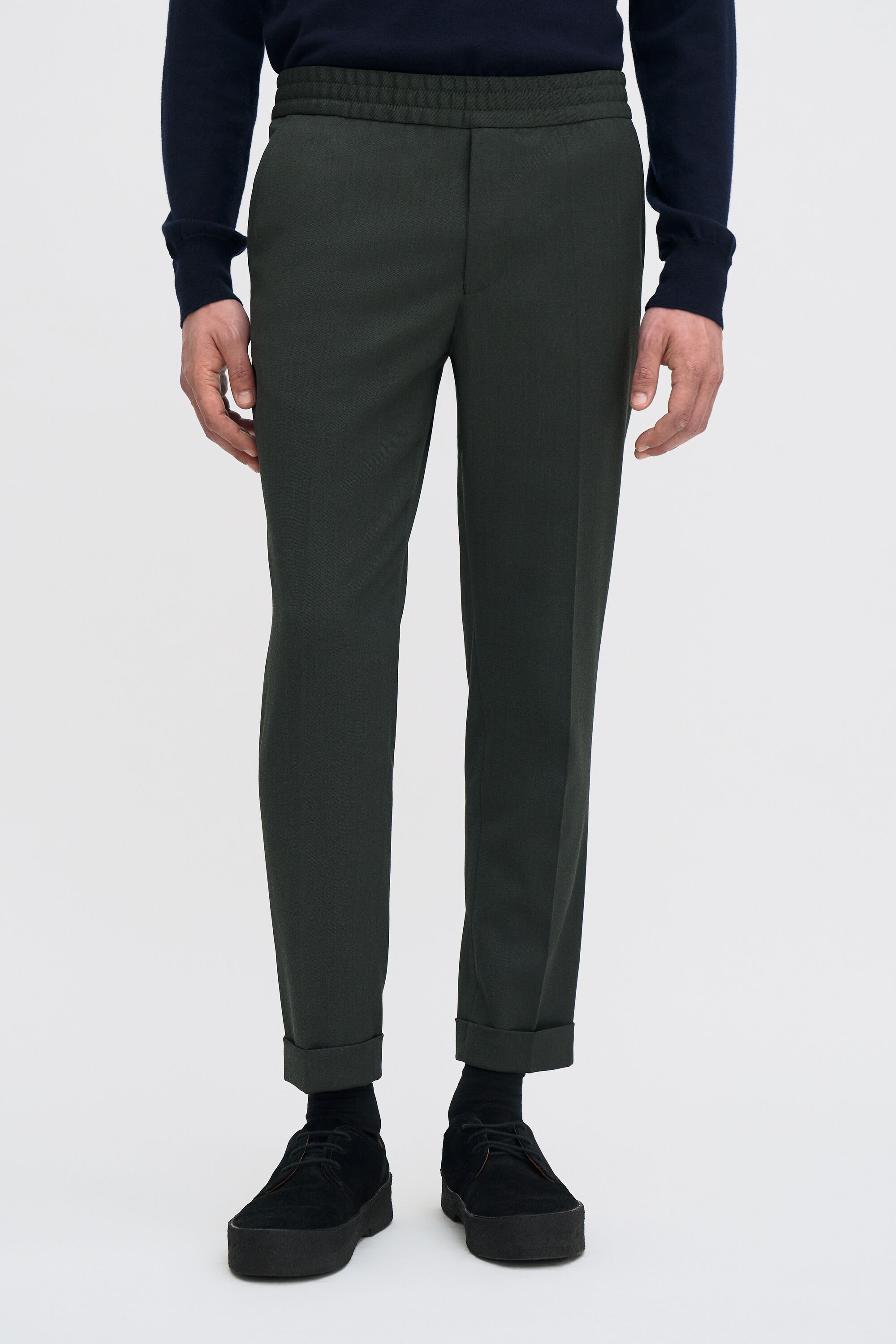 Terry Cropped Trousers